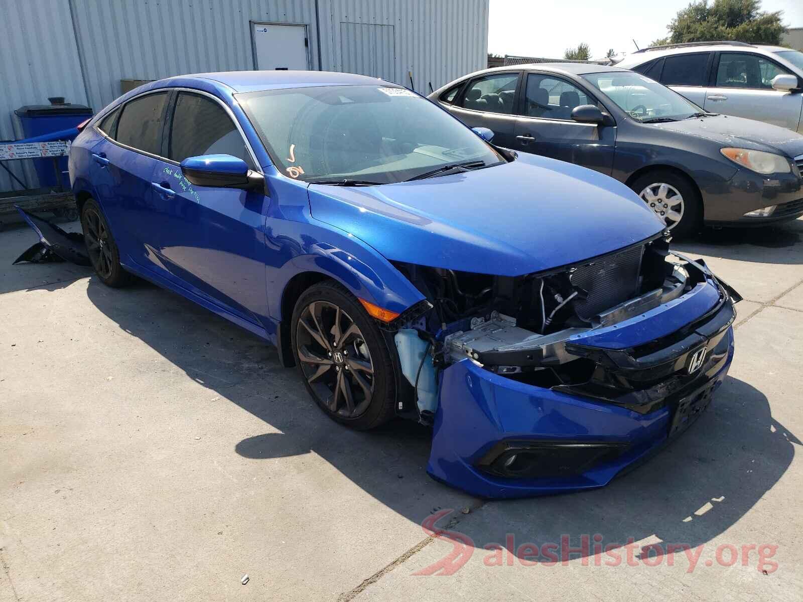 19XFC2F83KE204070 2019 HONDA CIVIC