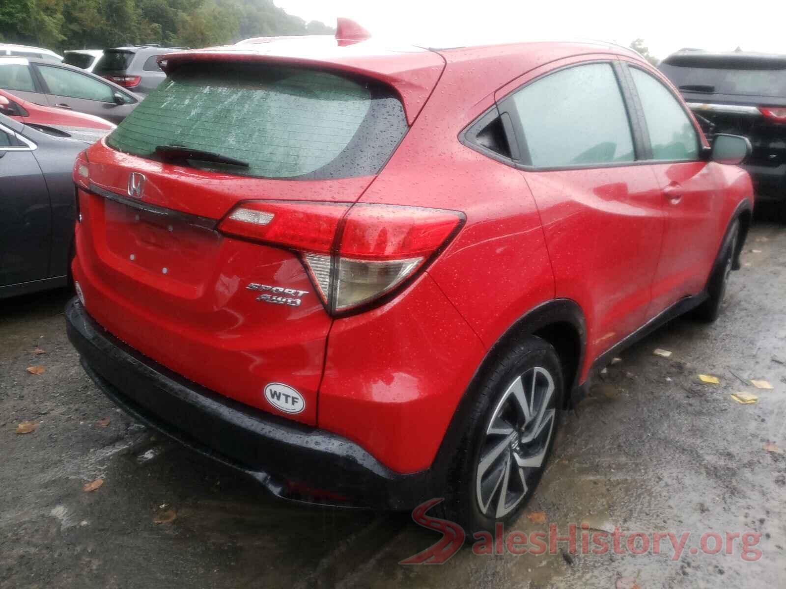 3CZRU6H11KG714286 2019 HONDA HR-V