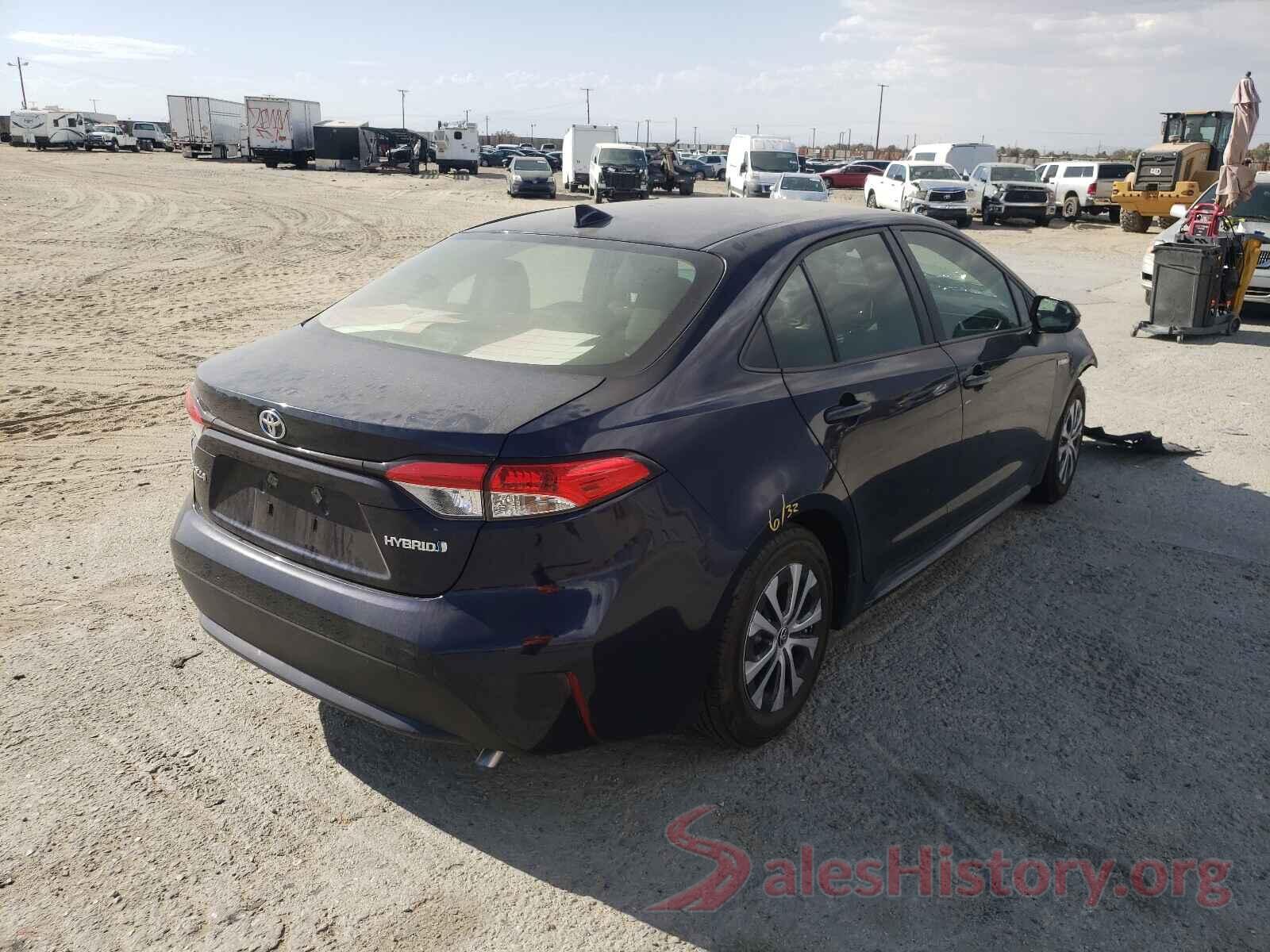 JTDEAMDE1MJ020970 2021 TOYOTA COROLLA