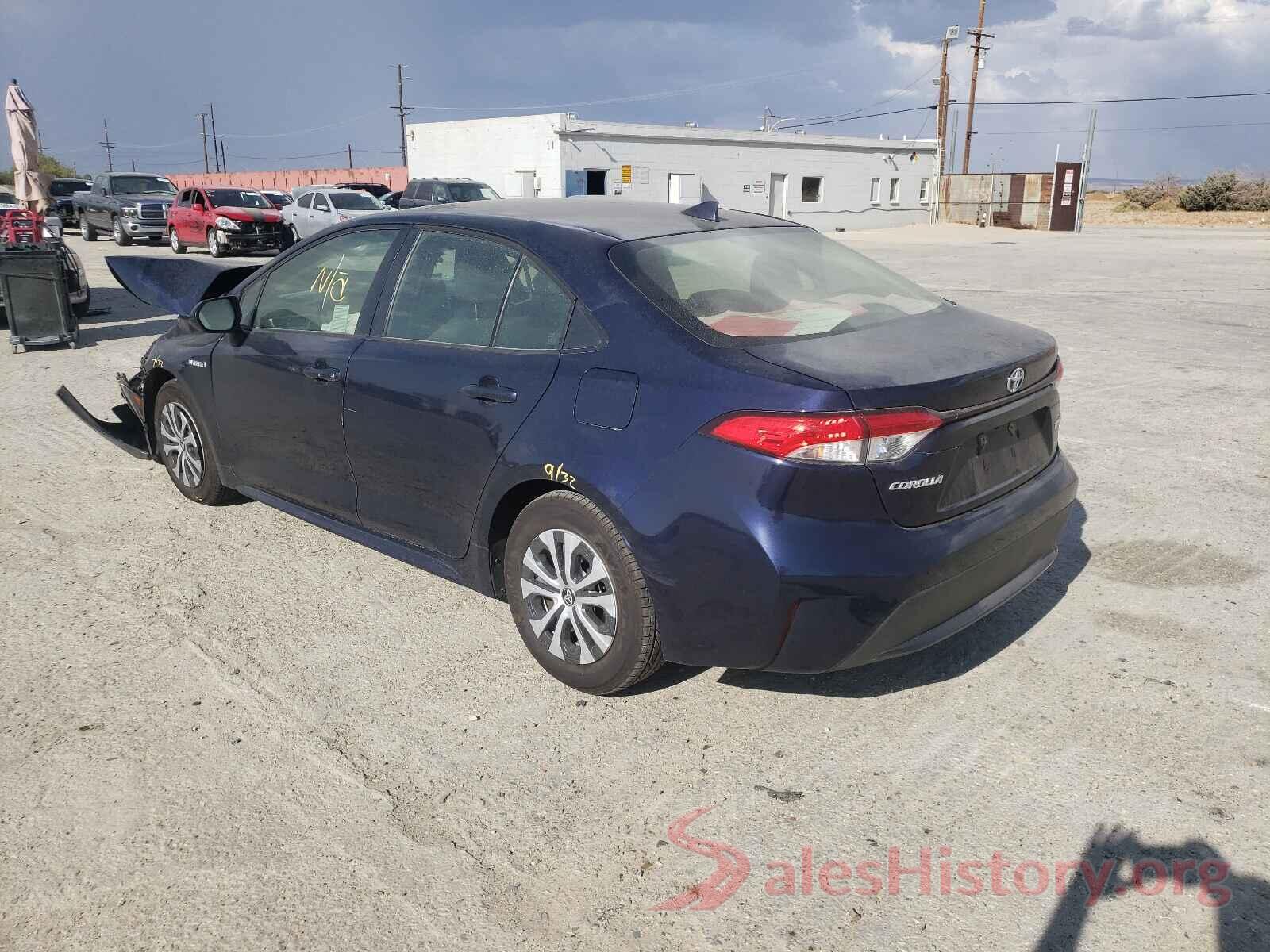 JTDEAMDE1MJ020970 2021 TOYOTA COROLLA