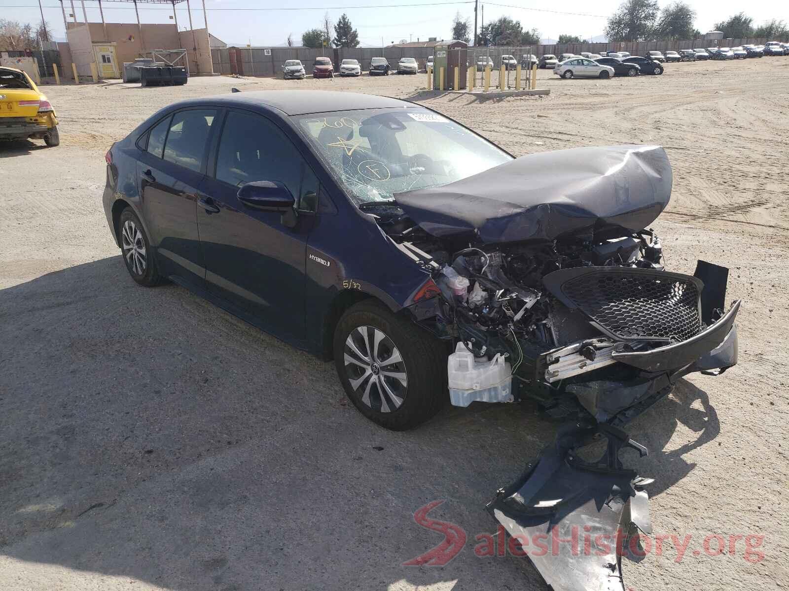 JTDEAMDE1MJ020970 2021 TOYOTA COROLLA