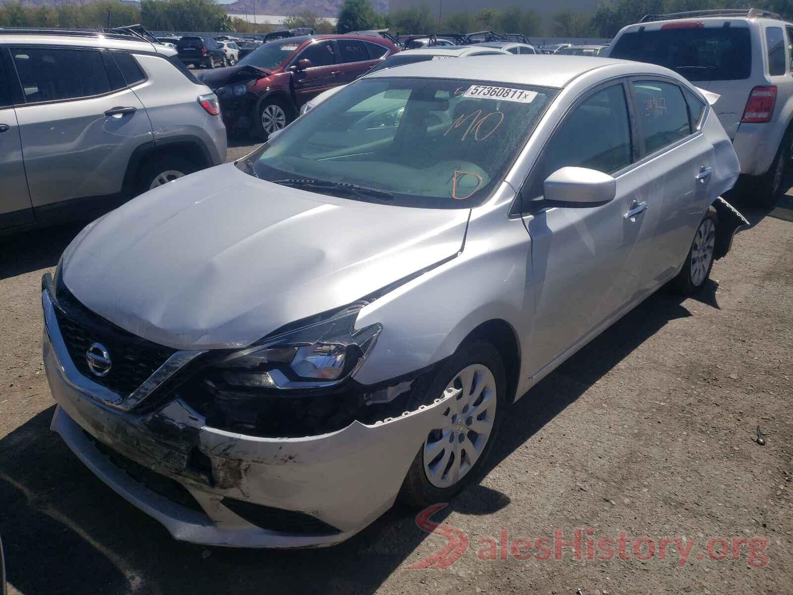 3N1AB7AP5KY264619 2019 NISSAN SENTRA