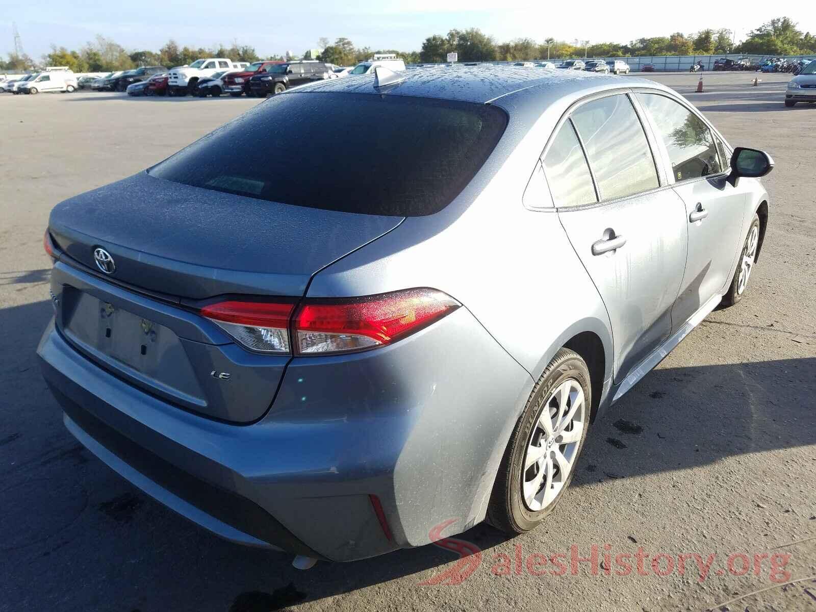 JTDEPRAE3LJ015414 2020 TOYOTA COROLLA