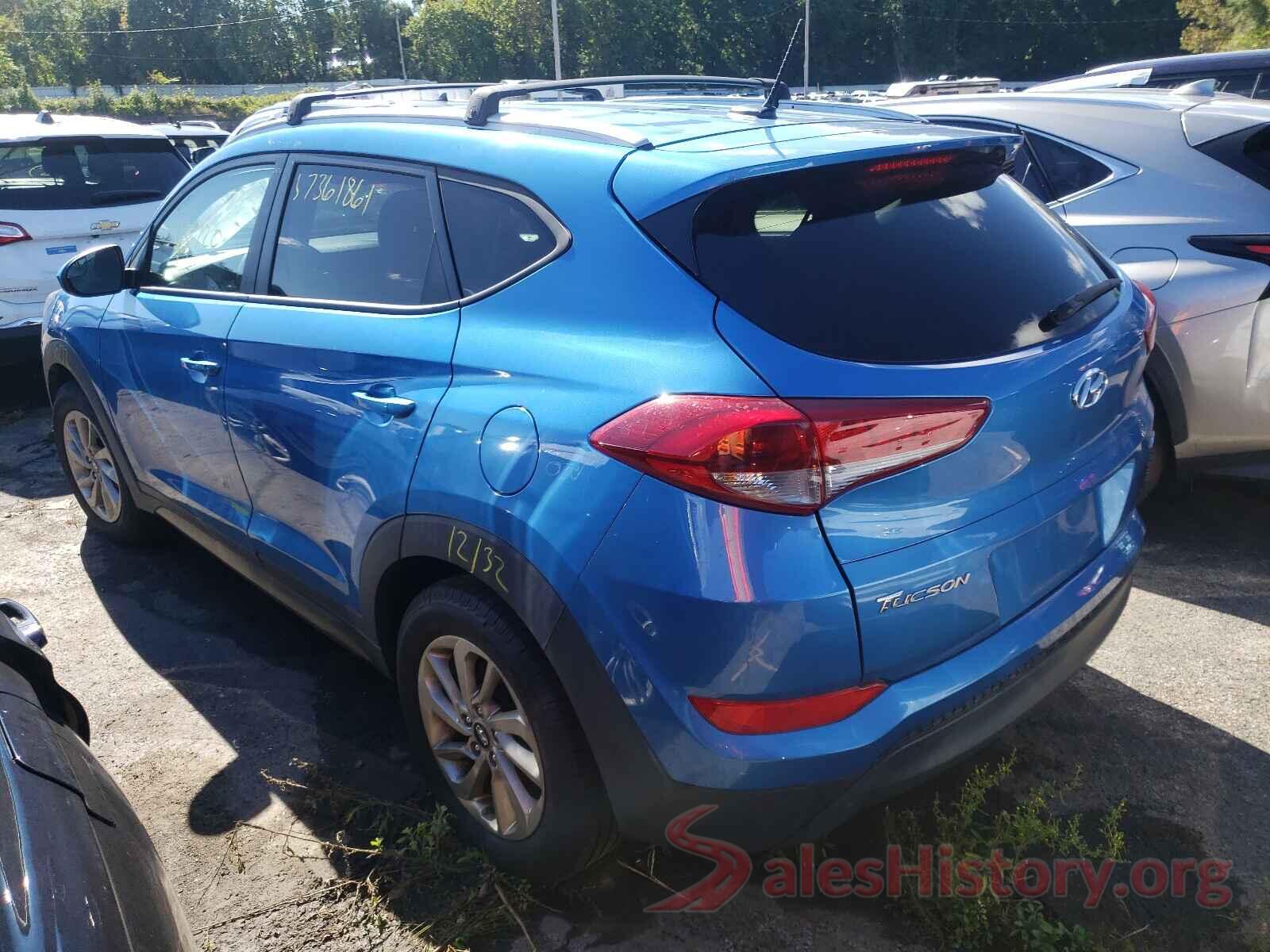 KM8J3CA42GU204327 2016 HYUNDAI TUCSON