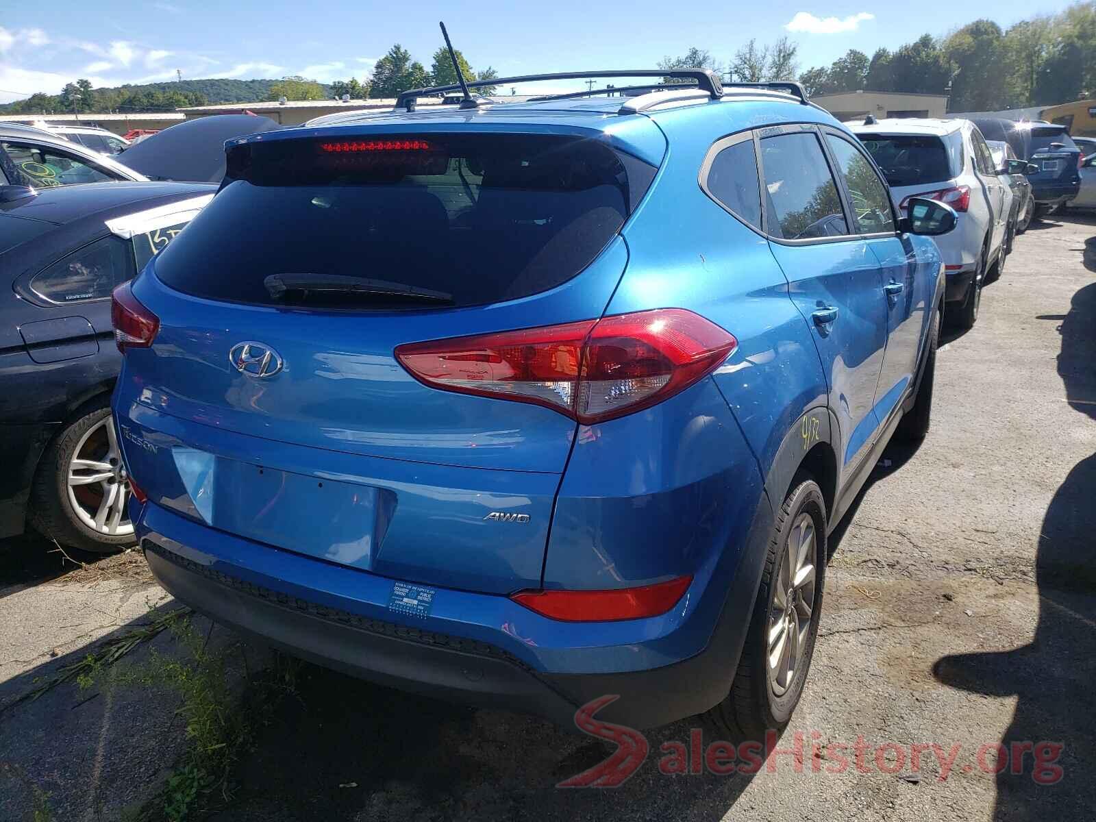 KM8J3CA42GU204327 2016 HYUNDAI TUCSON