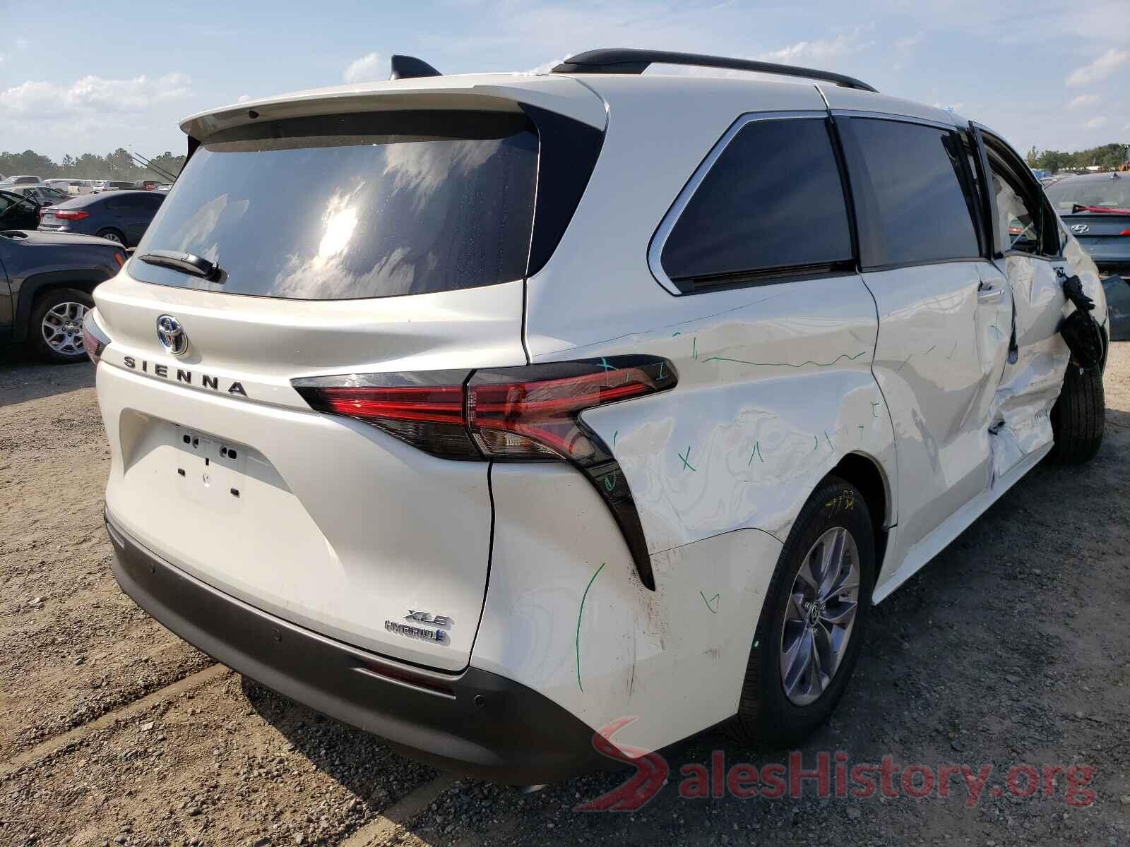 5TDJRKEC7MS002968 2021 TOYOTA SIENNA