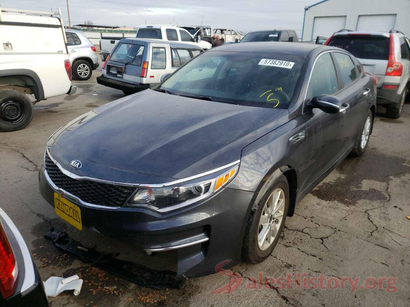 KNAGT4L34G5119389 2016 KIA OPTIMA