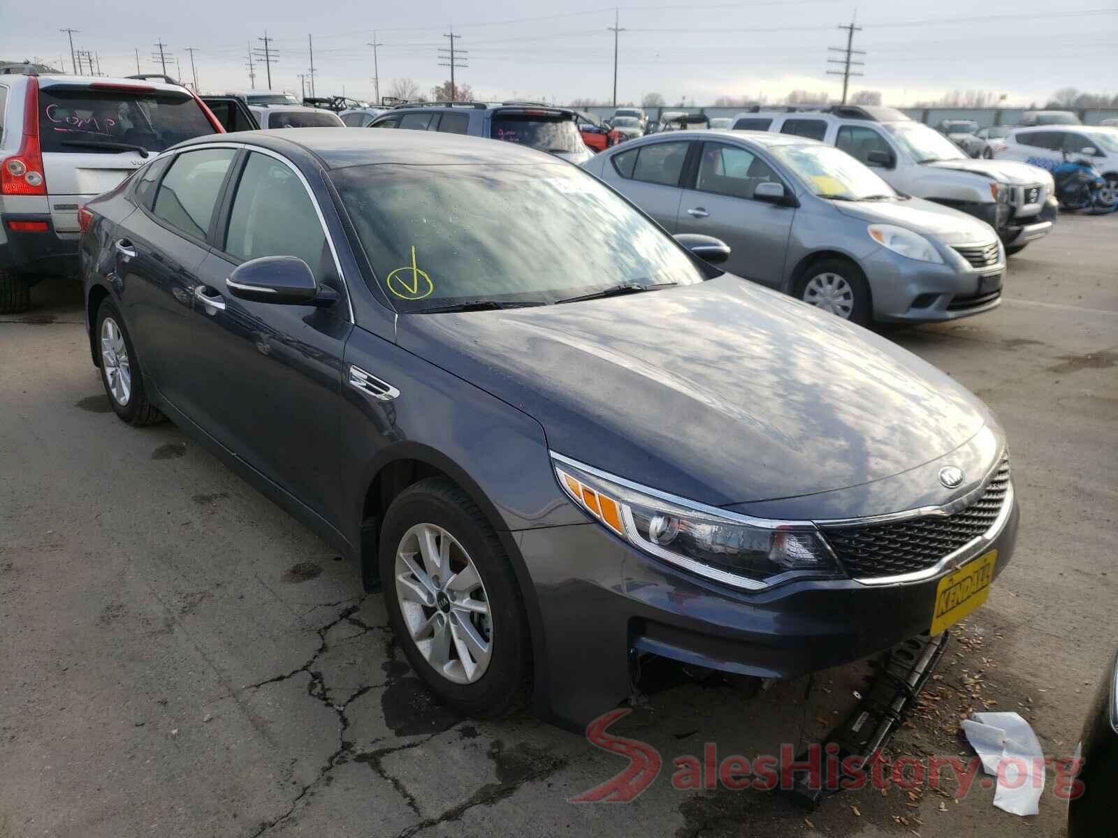 KNAGT4L34G5119389 2016 KIA OPTIMA