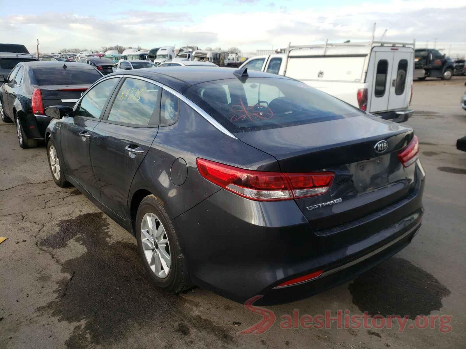 KNAGT4L34G5119389 2016 KIA OPTIMA