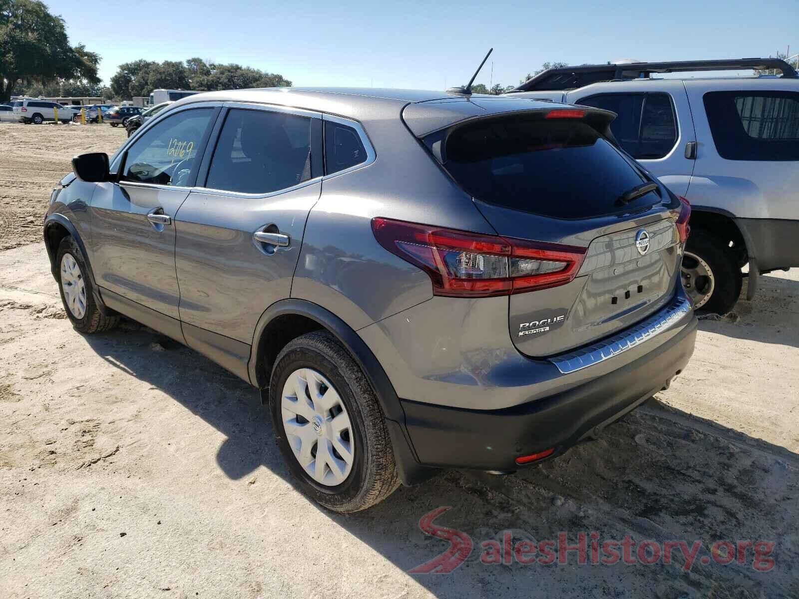 JN1BJ1CV8LW254580 2020 NISSAN ROGUE