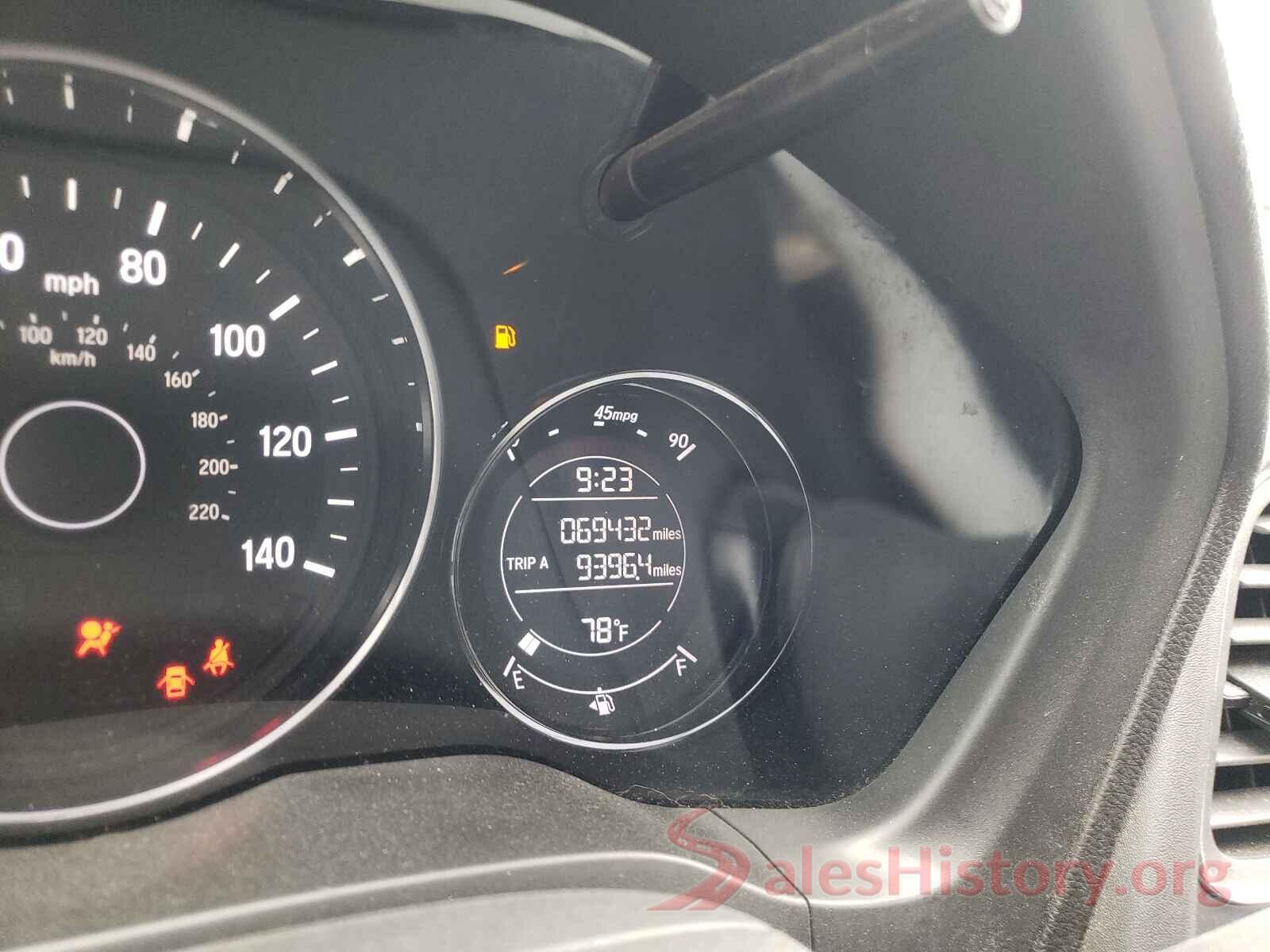 3CZRU6H77HM715778 2017 HONDA HR-V