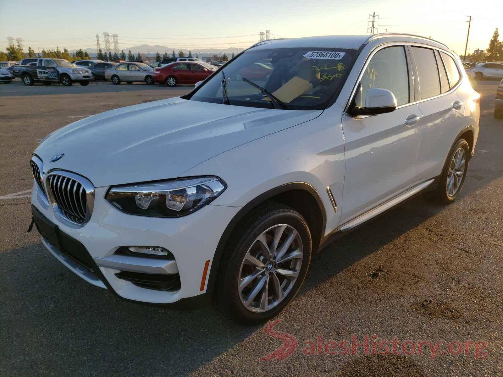 5UXTR7C51KLF23694 2019 BMW X3