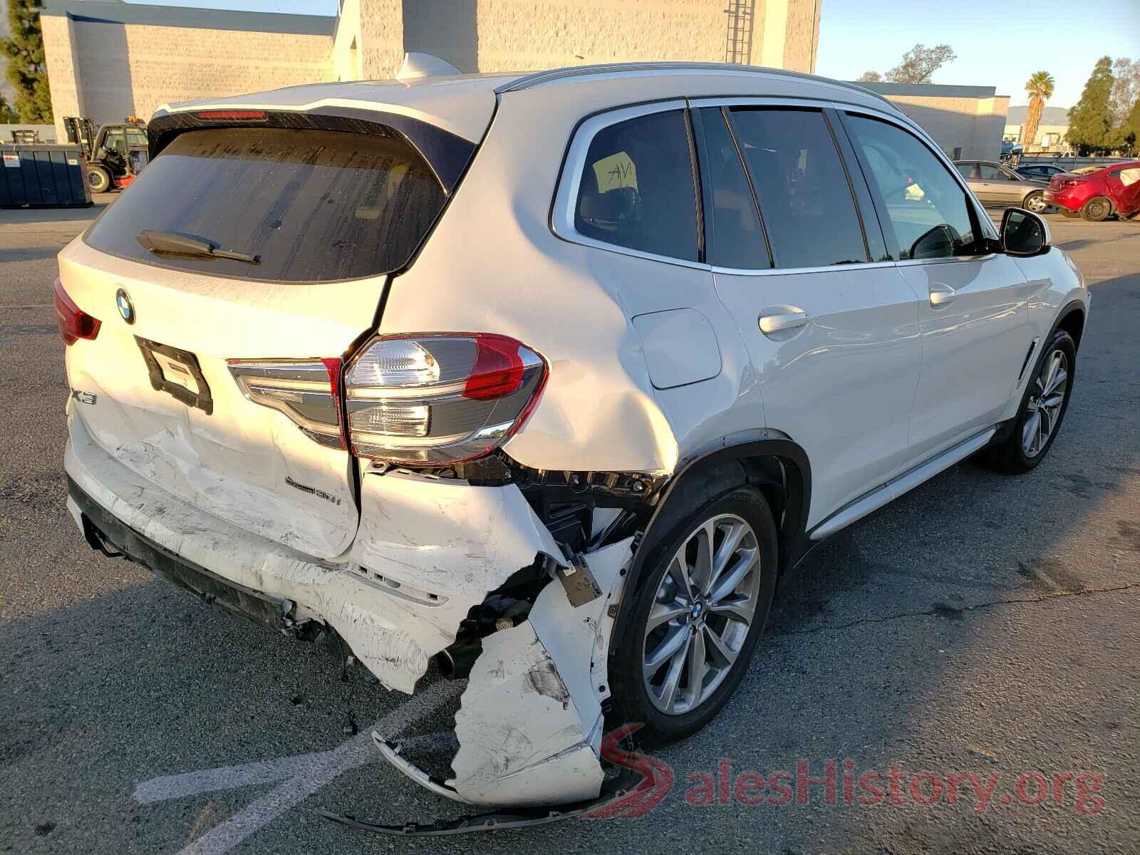 5UXTR7C51KLF23694 2019 BMW X3