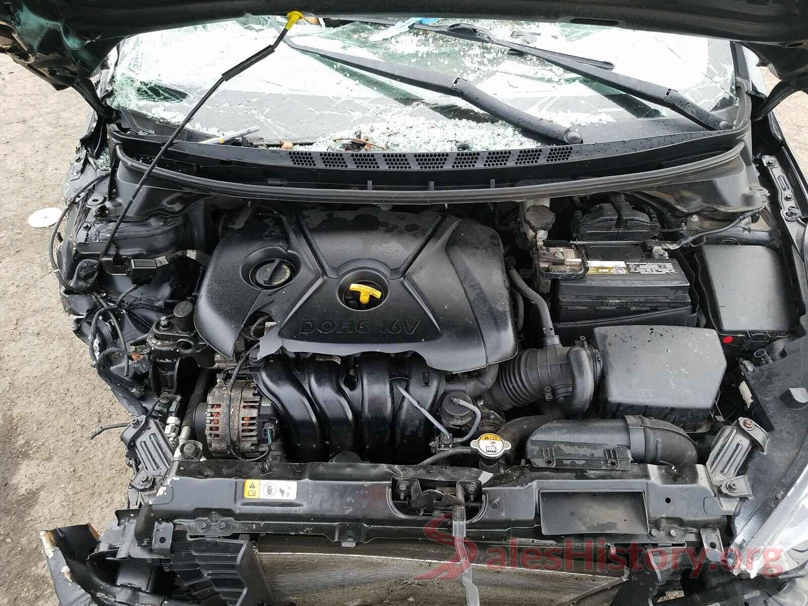 5NPDH4AE9GH683597 2016 HYUNDAI ELANTRA