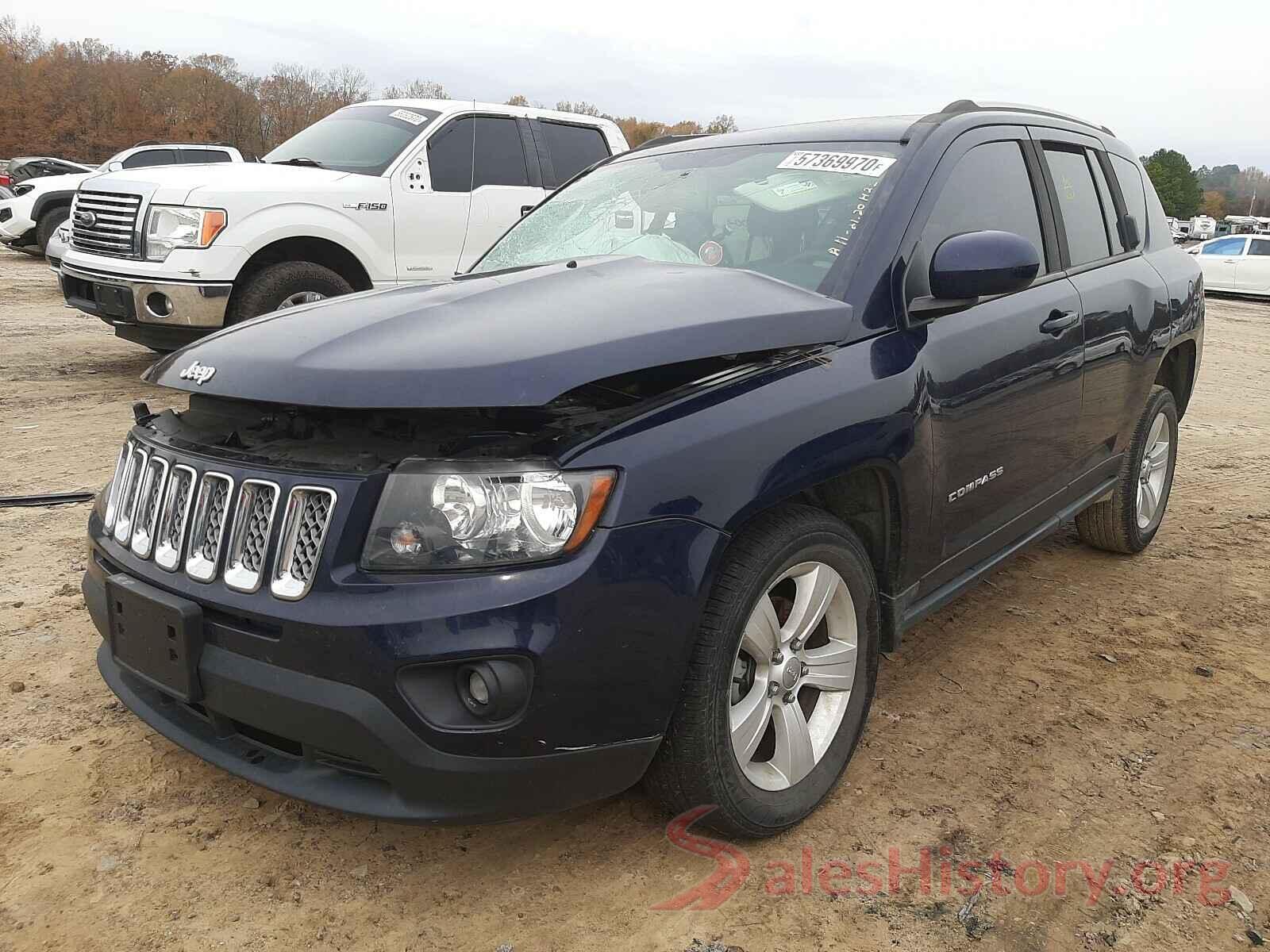 1C4NJDEBXHD106058 2017 JEEP COMPASS