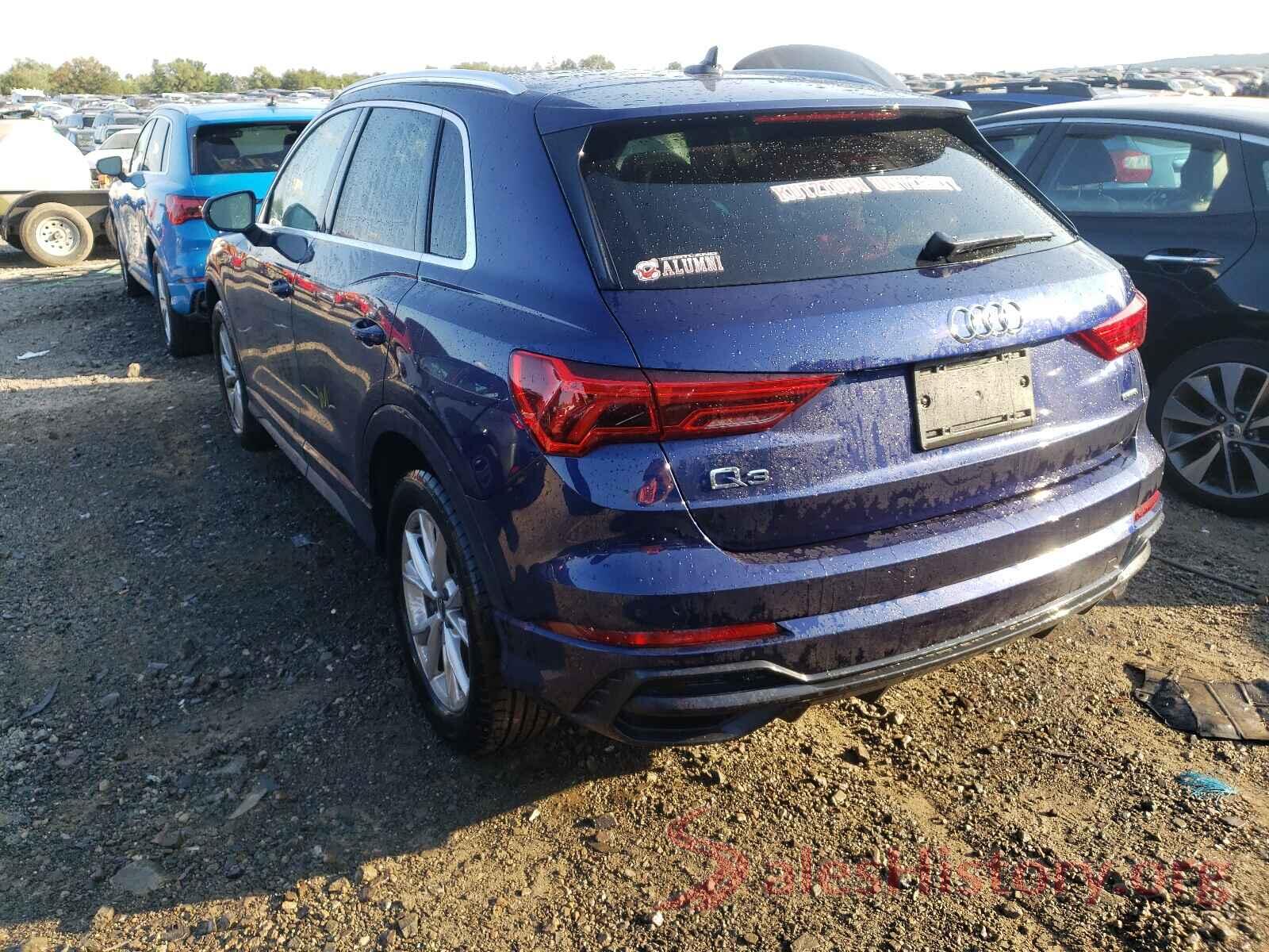 WA1DECF30M1033676 2021 AUDI Q3