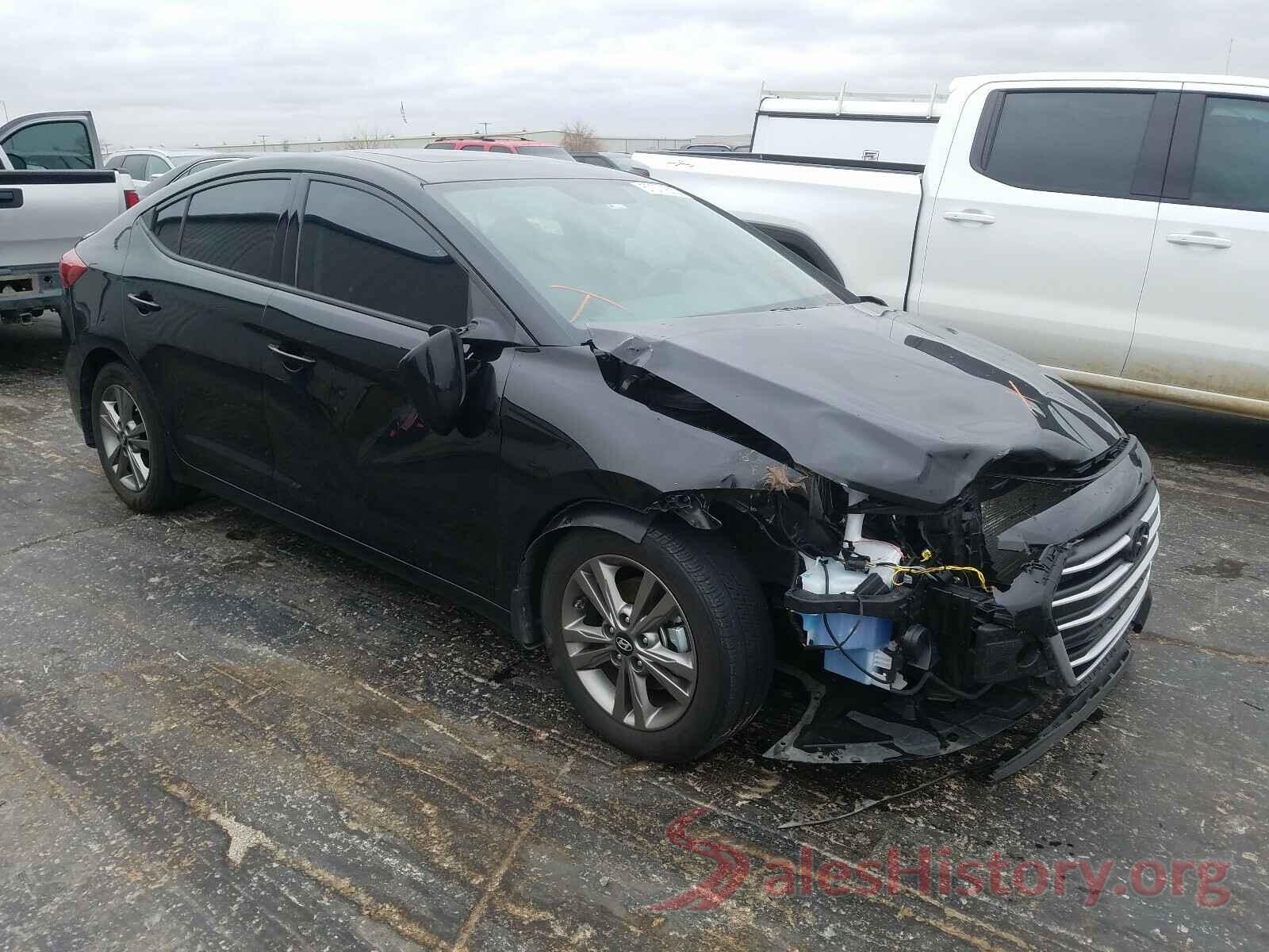 5NPD84LF3JH357954 2018 HYUNDAI ELANTRA