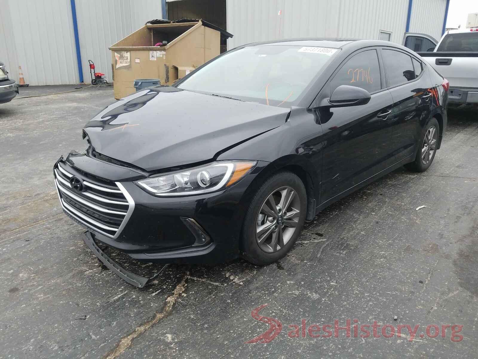 5NPD84LF3JH357954 2018 HYUNDAI ELANTRA