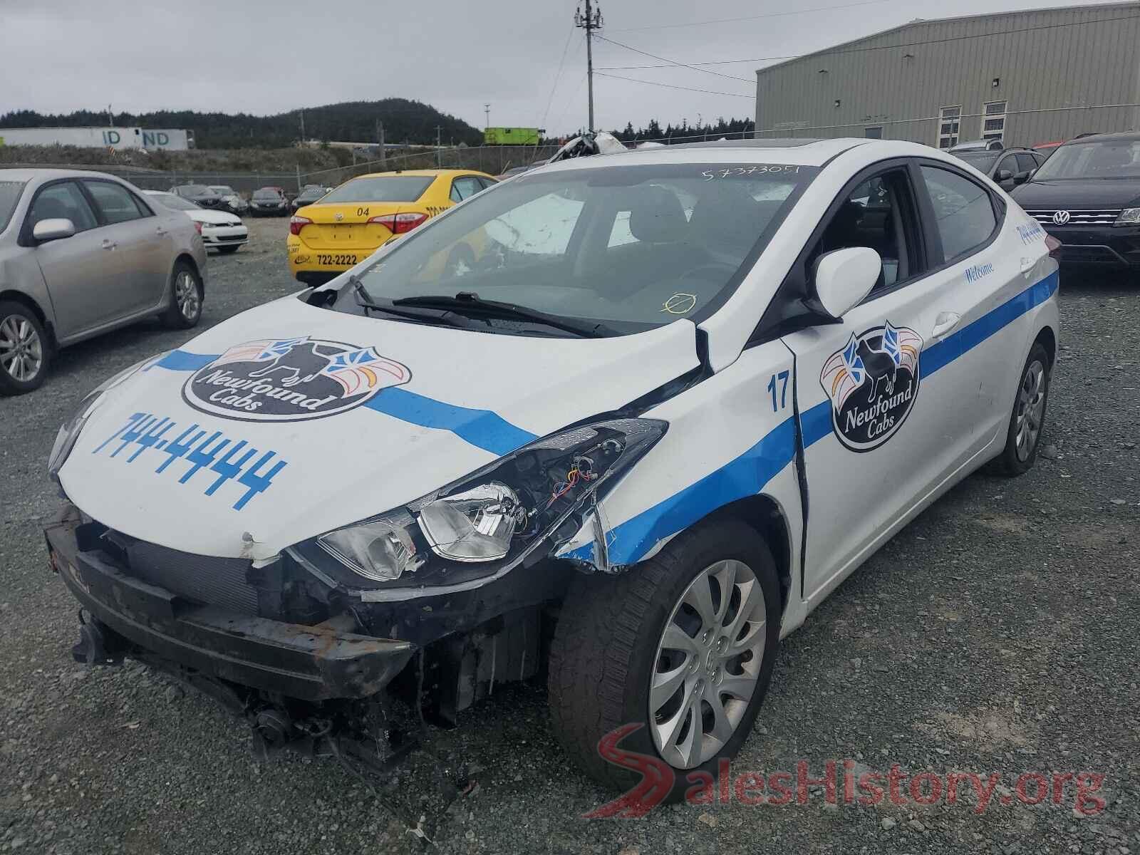 KMHDH4AH6GU492201 2016 HYUNDAI ELANTRA