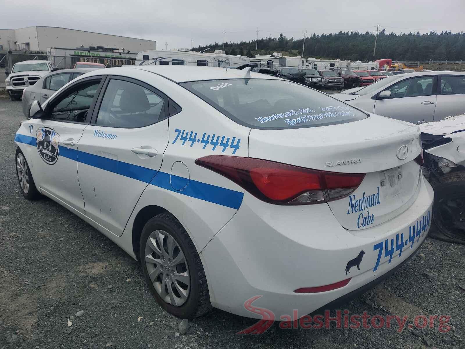 KMHDH4AH6GU492201 2016 HYUNDAI ELANTRA