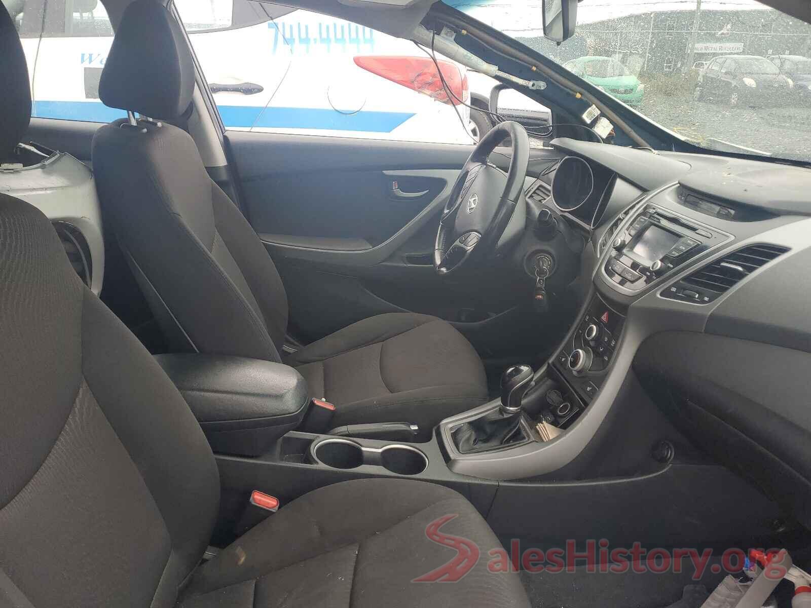 KMHDH4AH6GU492201 2016 HYUNDAI ELANTRA