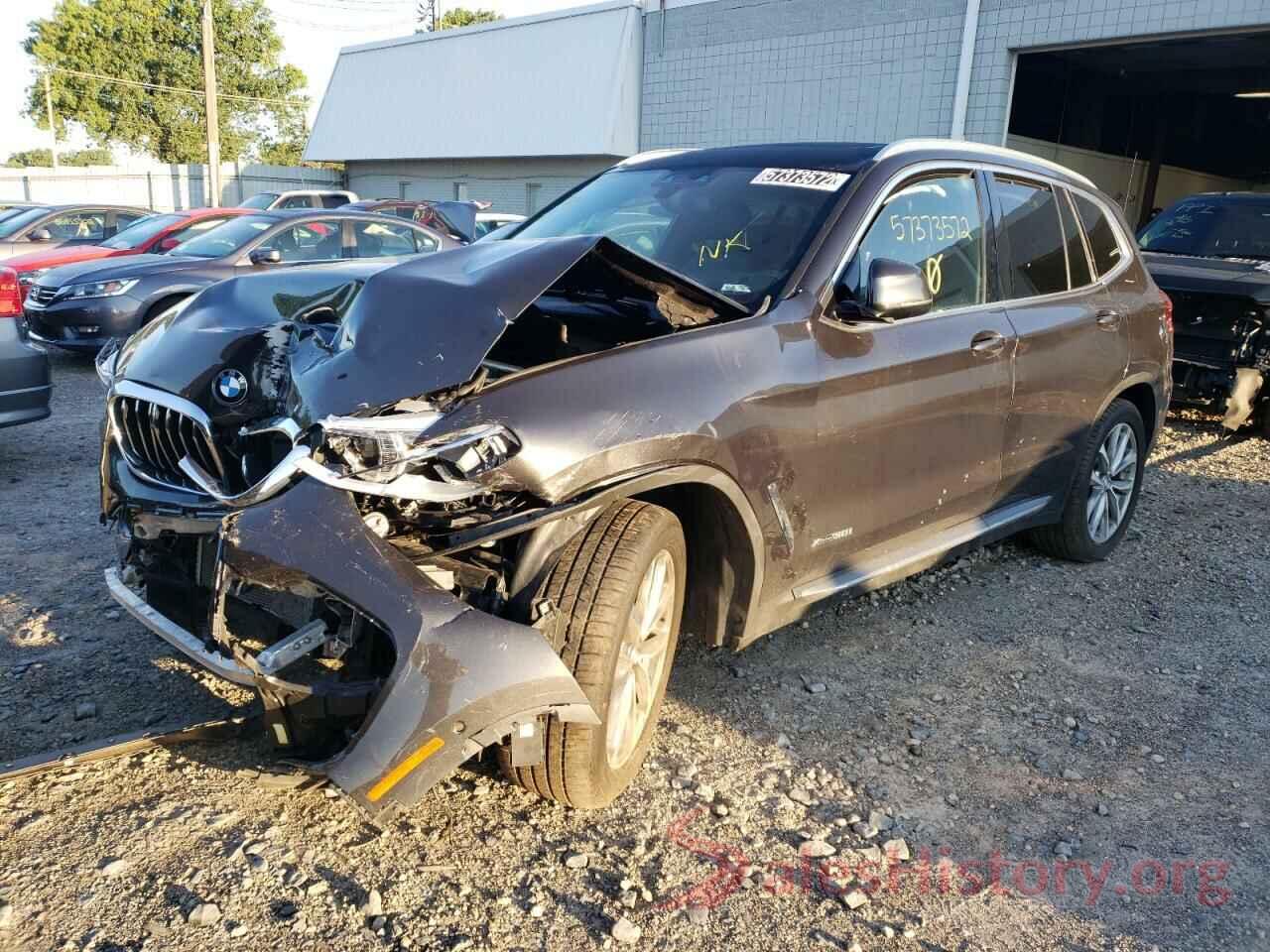 5UXTR9C5XJLC82731 2018 BMW X3