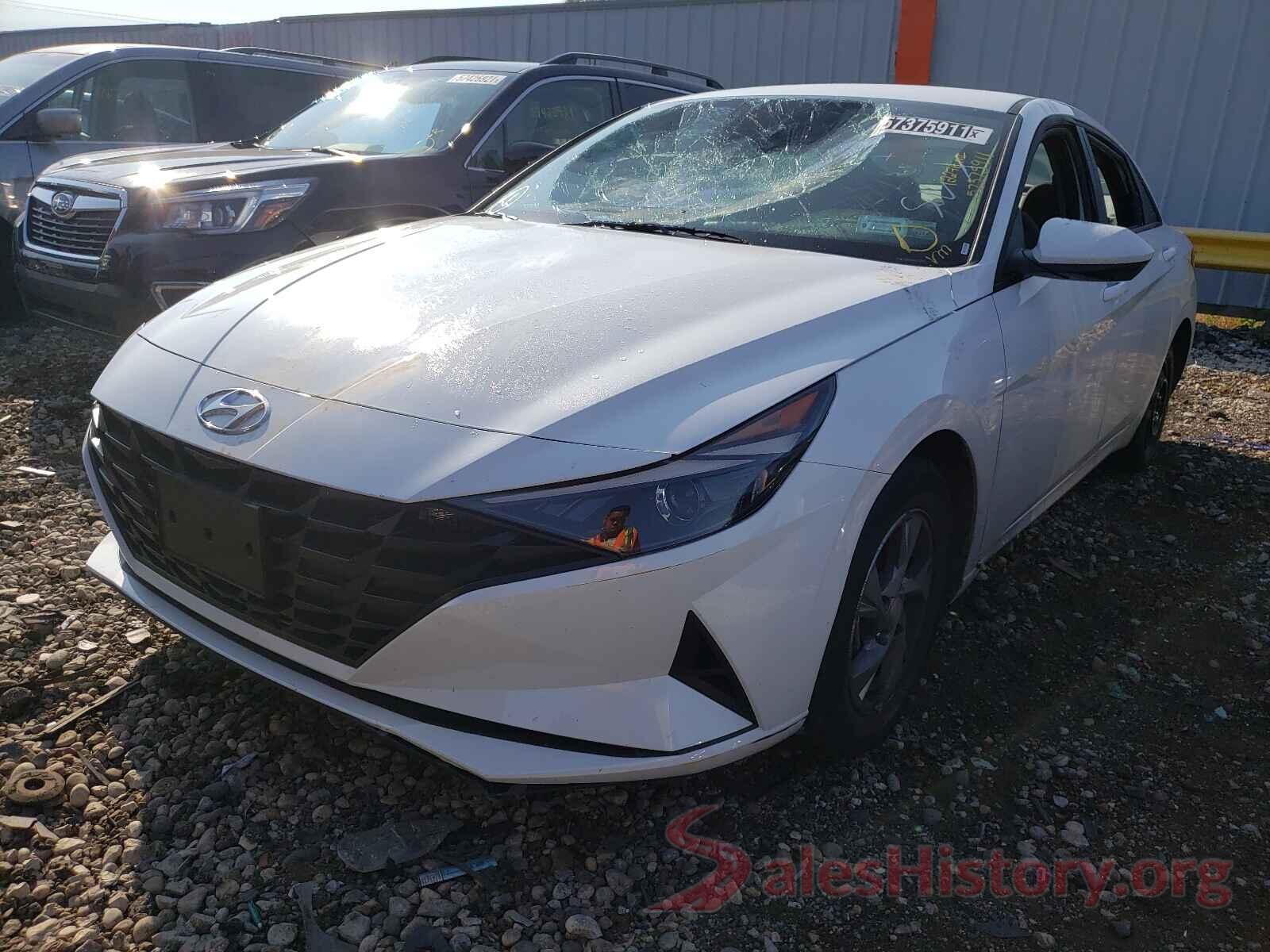 5NPLL4AG1MH045450 2021 HYUNDAI ELANTRA