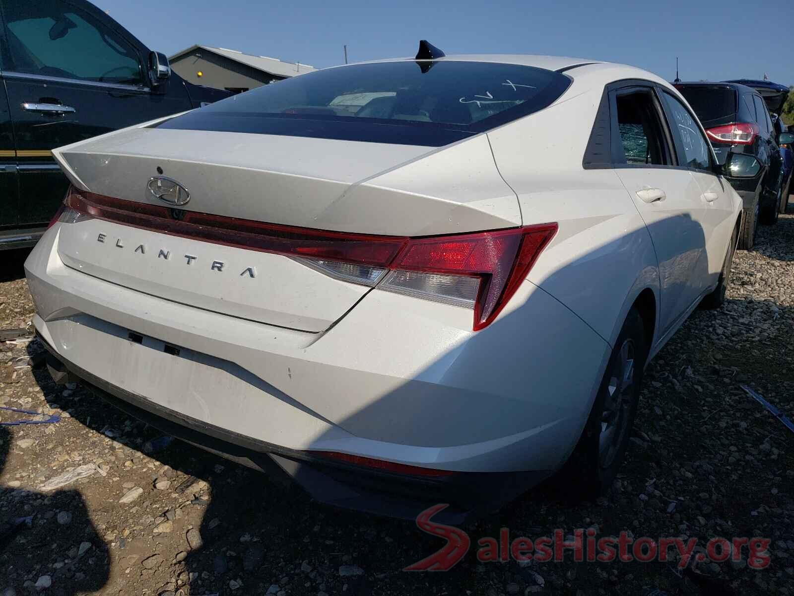 5NPLL4AG1MH045450 2021 HYUNDAI ELANTRA