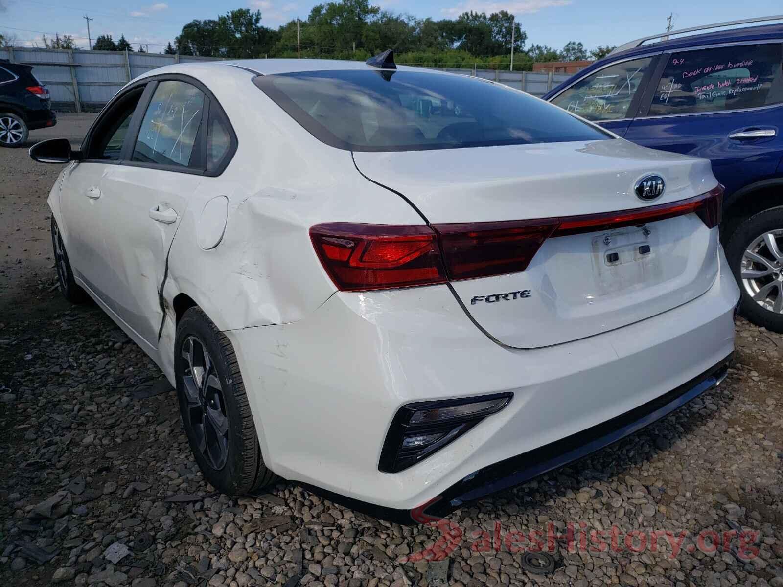 3KPF24AD1LE142351 2020 KIA FORTE