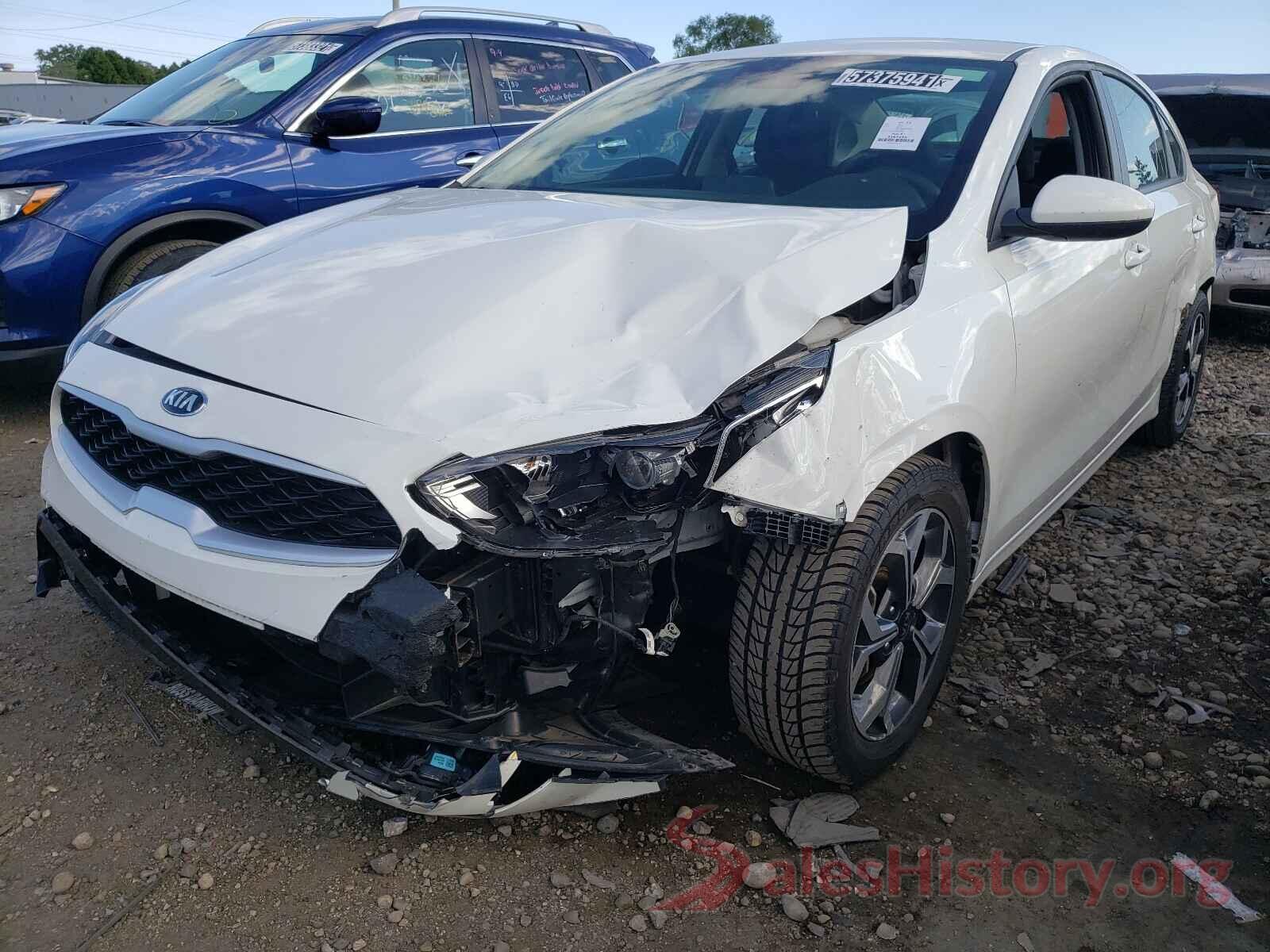 3KPF24AD1LE142351 2020 KIA FORTE