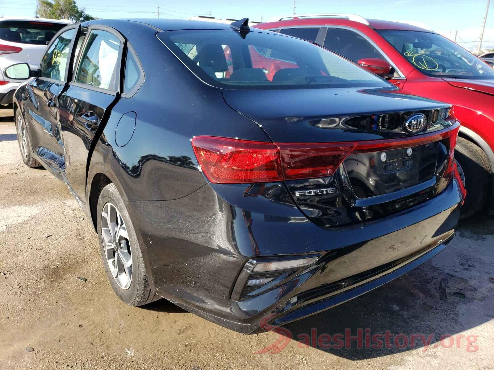 3KPF24AD4LE241522 2020 KIA FORTE