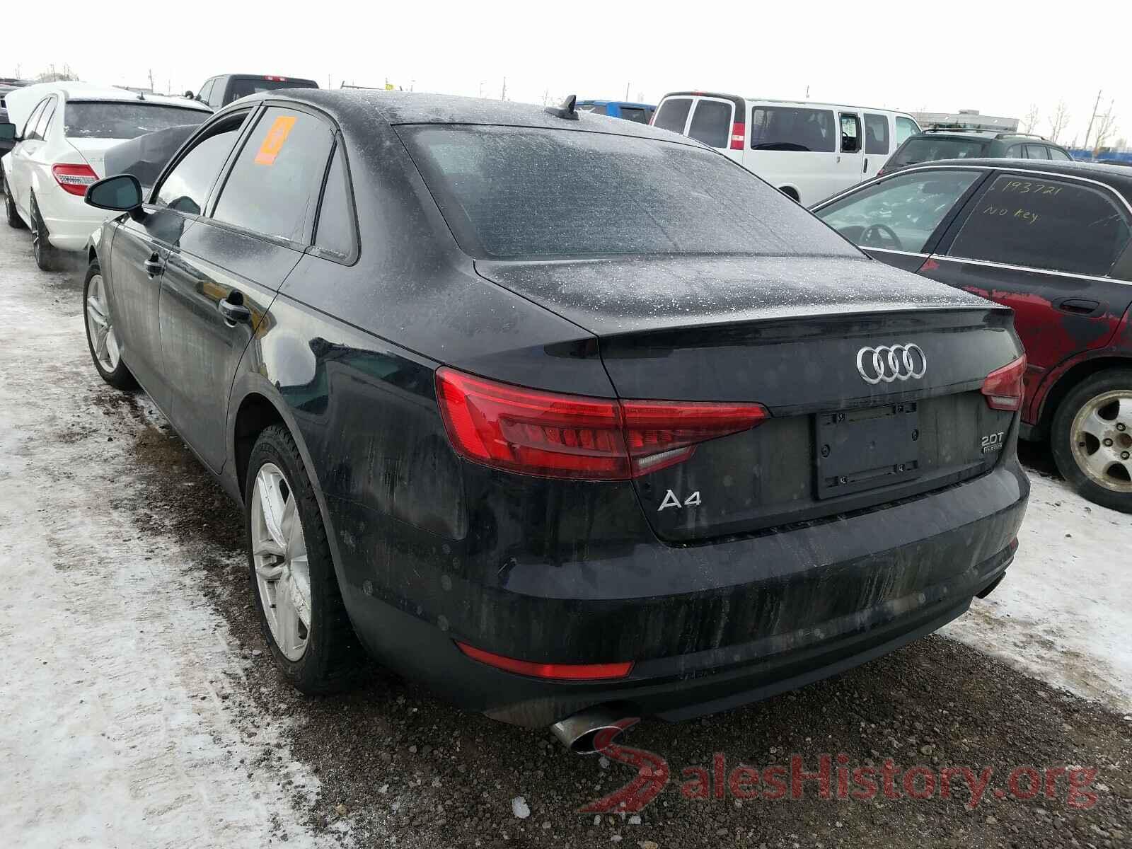 WAUANAF45HN024814 2017 AUDI A4