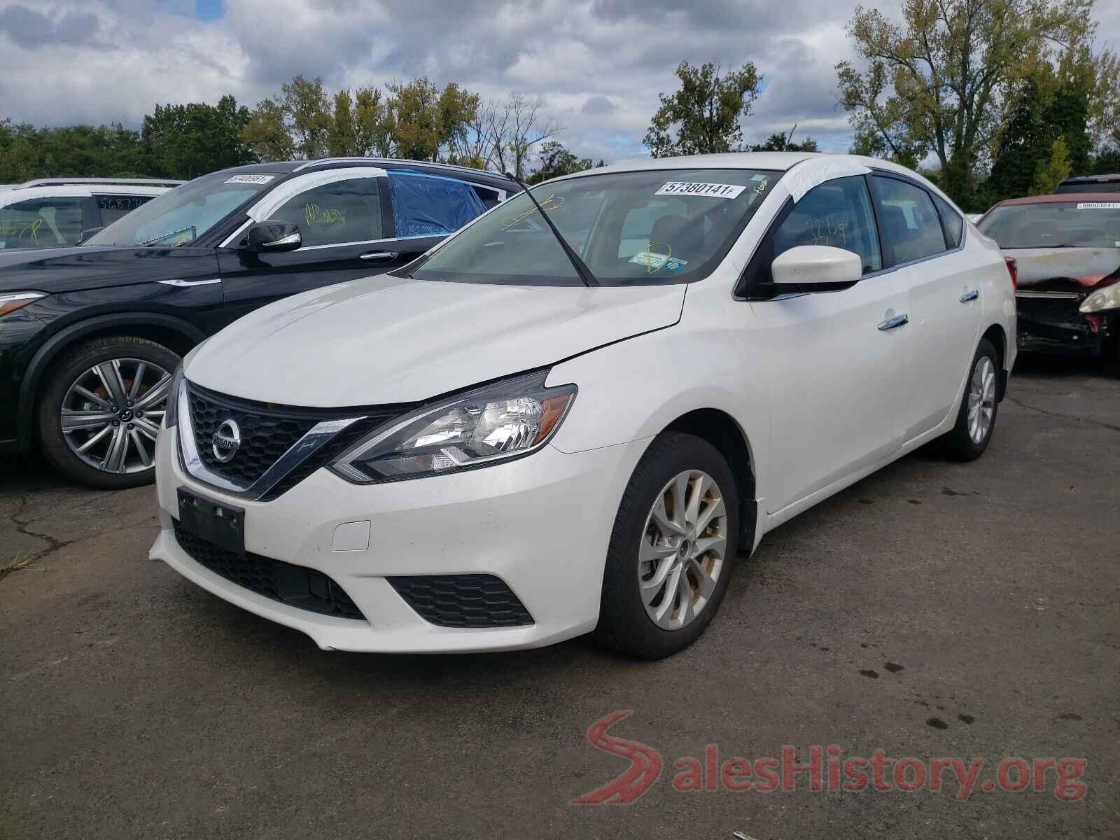 3N1AB7APXKY410285 2019 NISSAN SENTRA