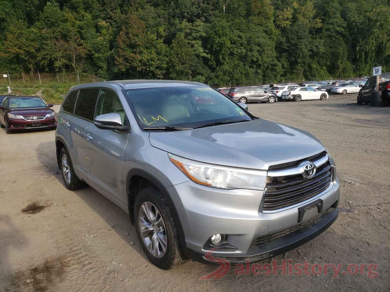 5TDBKRFH8FS158502 2015 TOYOTA HIGHLANDER