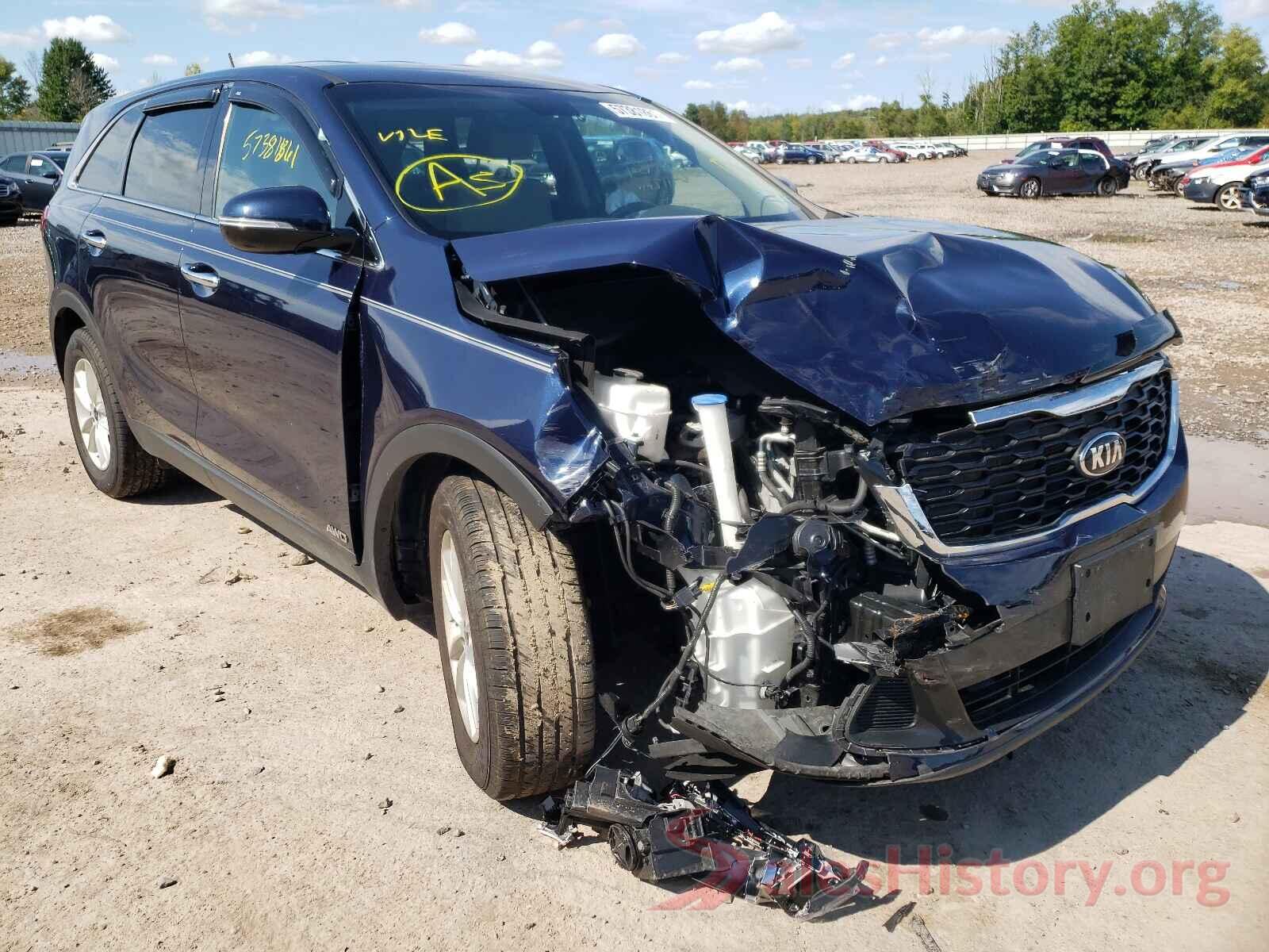 5XYPGDA57KG505347 2019 KIA SORENTO