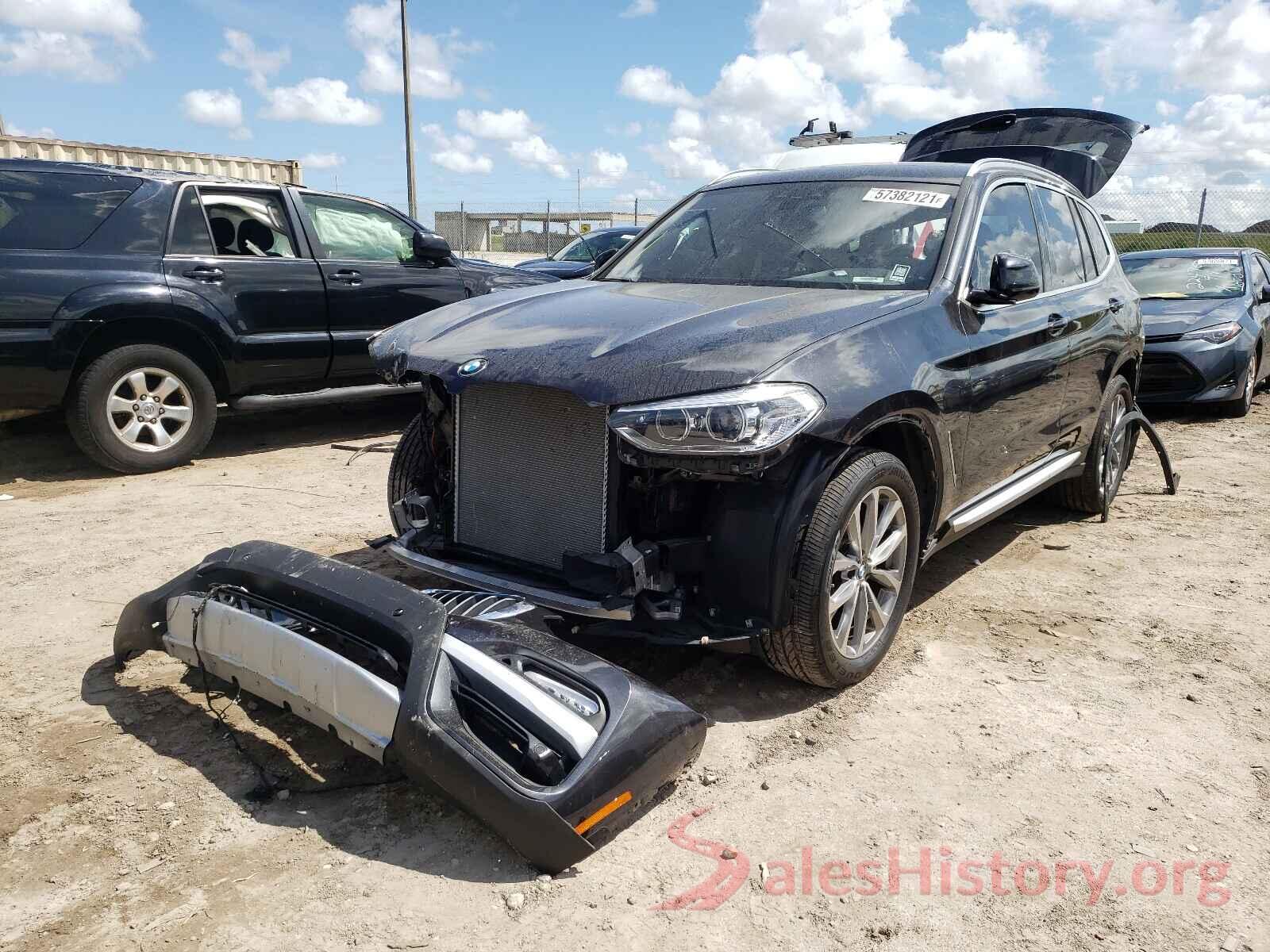 5UXTR7C5XKLF33978 2019 BMW X3