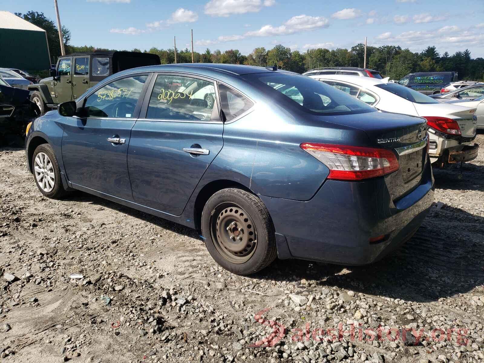 3N1AB7AP4FY303755 2015 NISSAN SENTRA