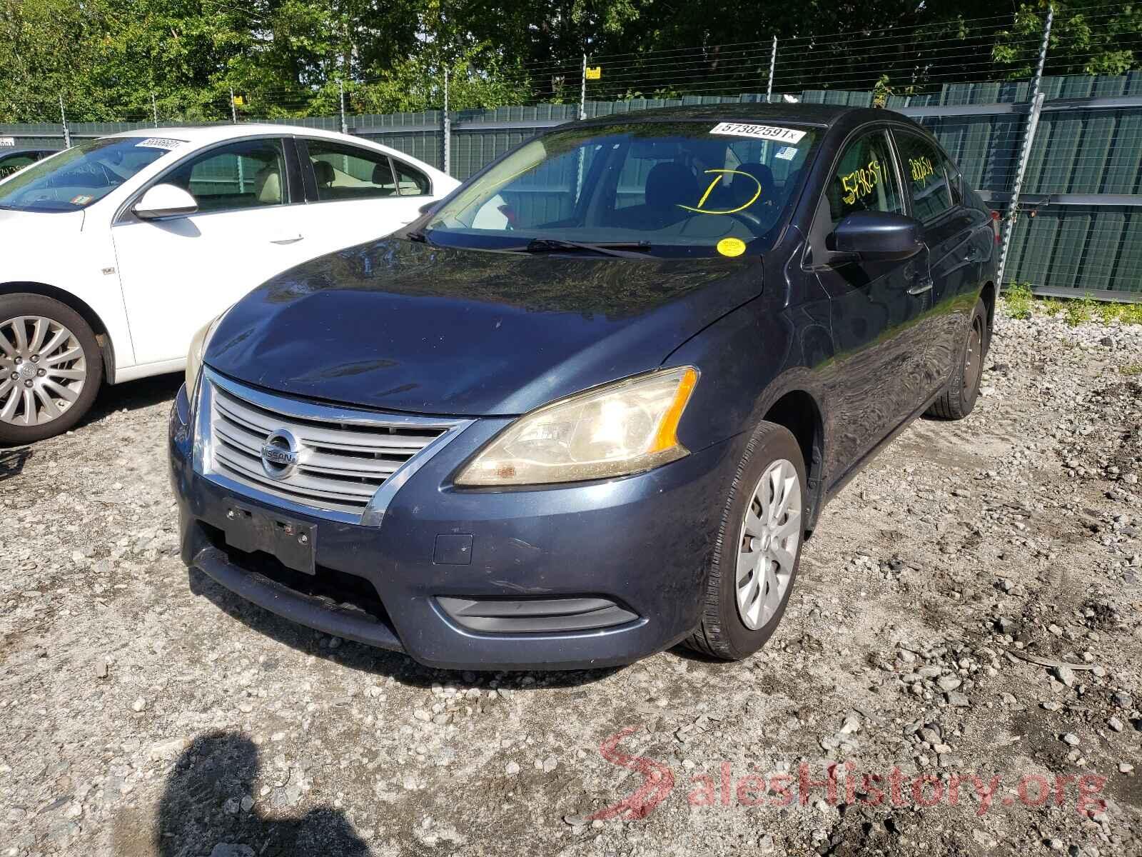 3N1AB7AP4FY303755 2015 NISSAN SENTRA