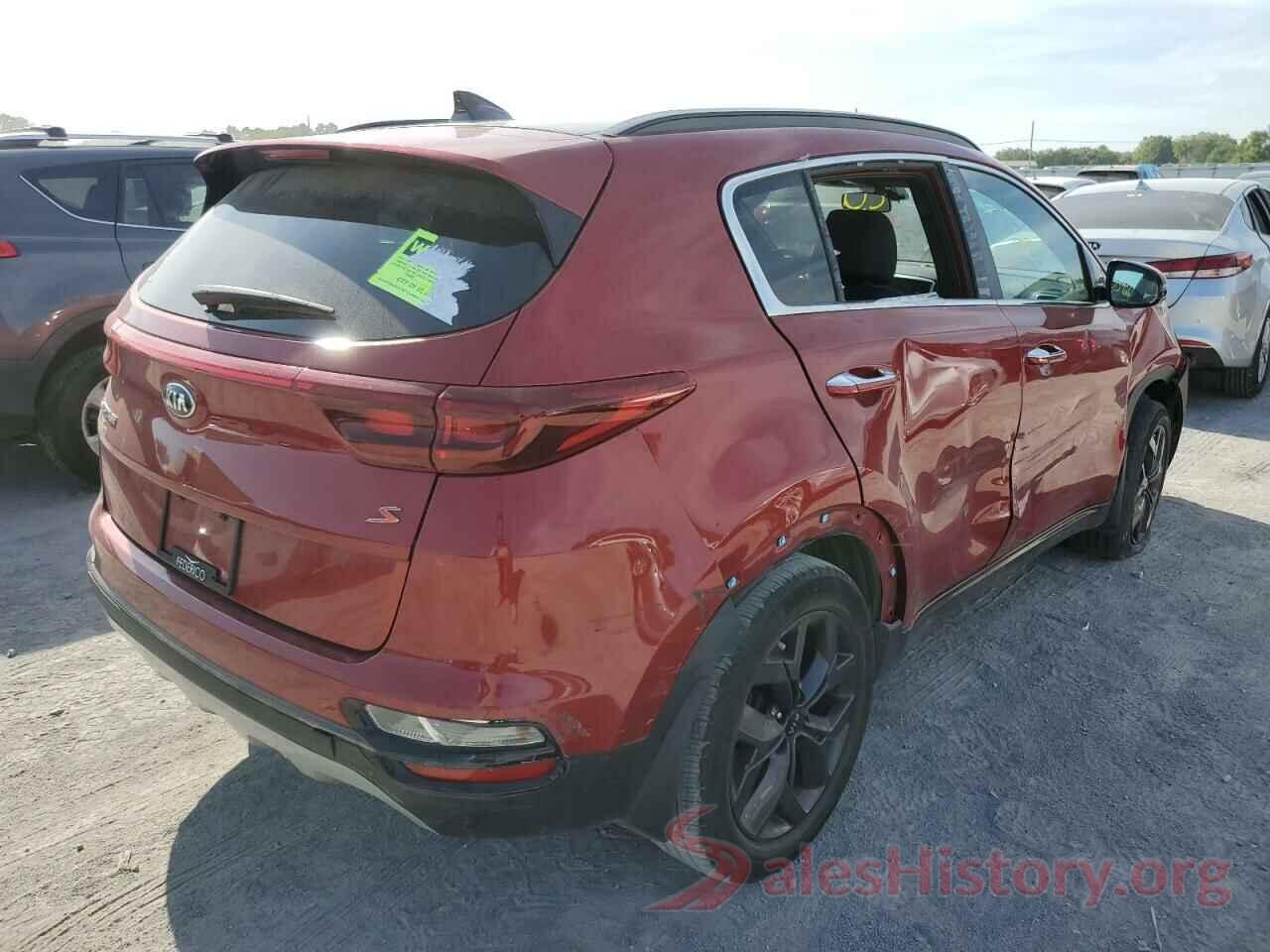 KNDP63AC3L7722551 2020 KIA SPORTAGE