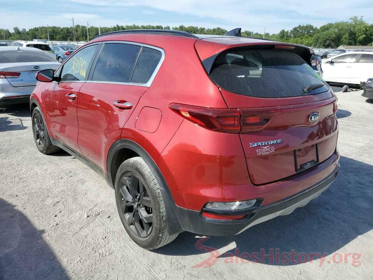 KNDP63AC3L7722551 2020 KIA SPORTAGE