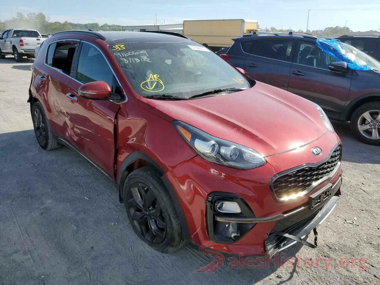 KNDP63AC3L7722551 2020 KIA SPORTAGE