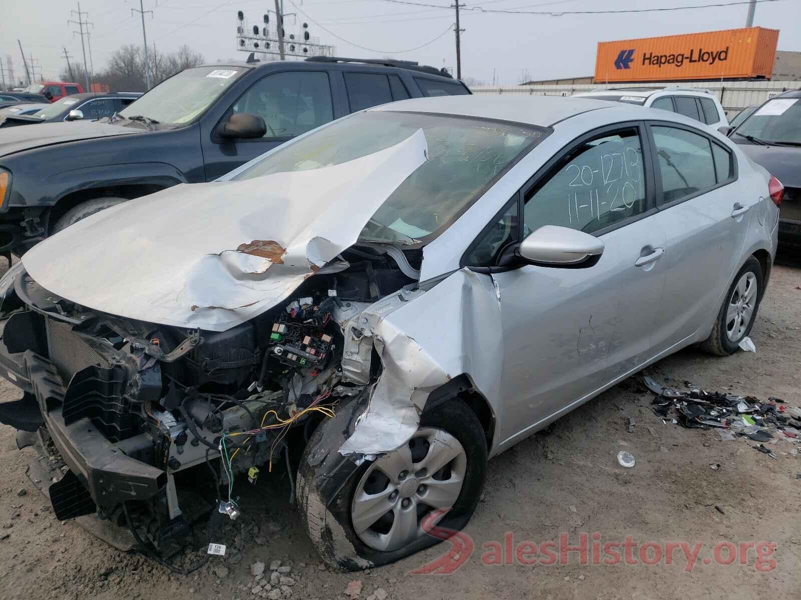 KNAFK4A61G5515680 2016 KIA FORTE