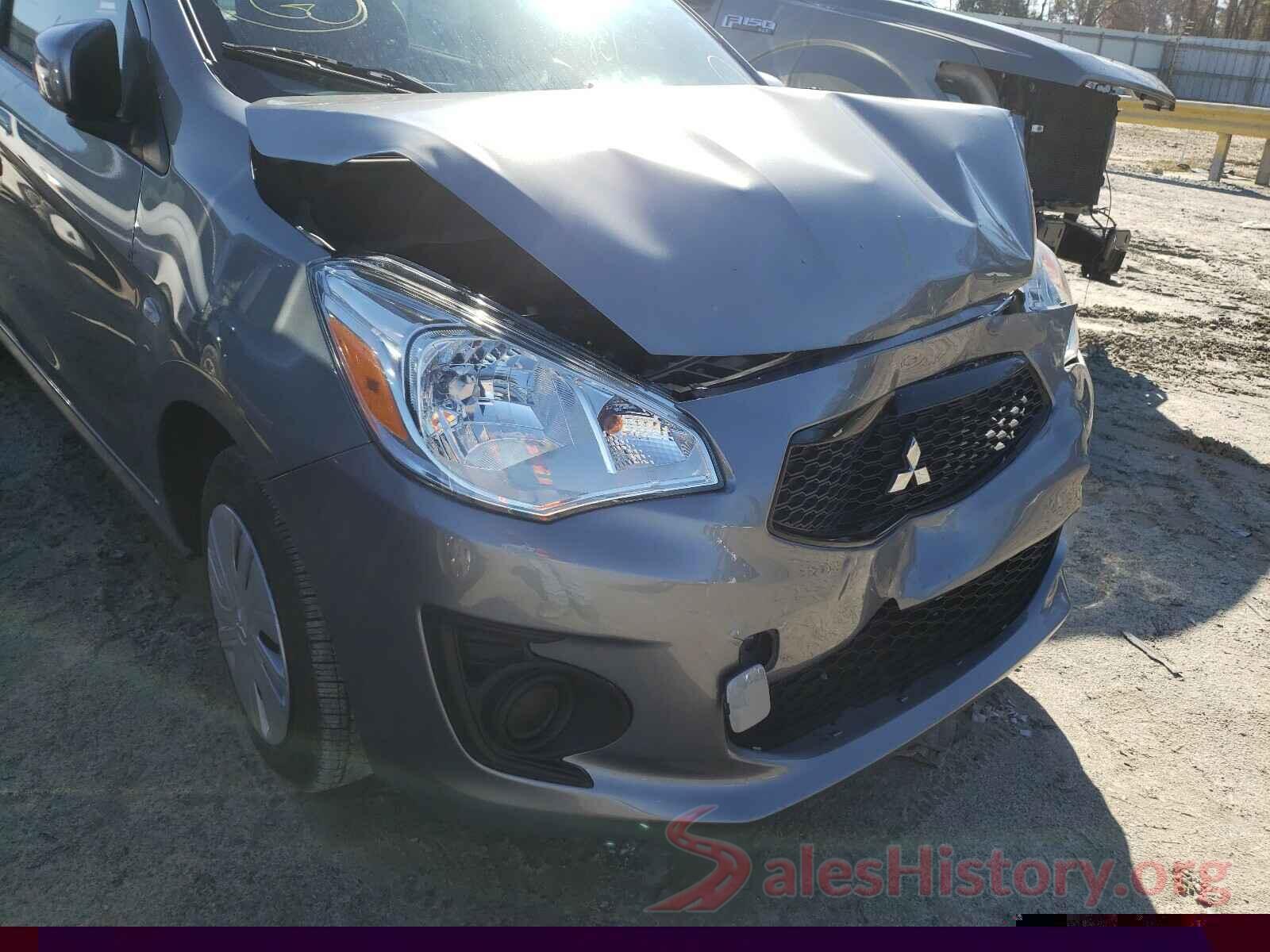 ML32F3FJ0LHF10711 2020 MITSUBISHI MIRAGE