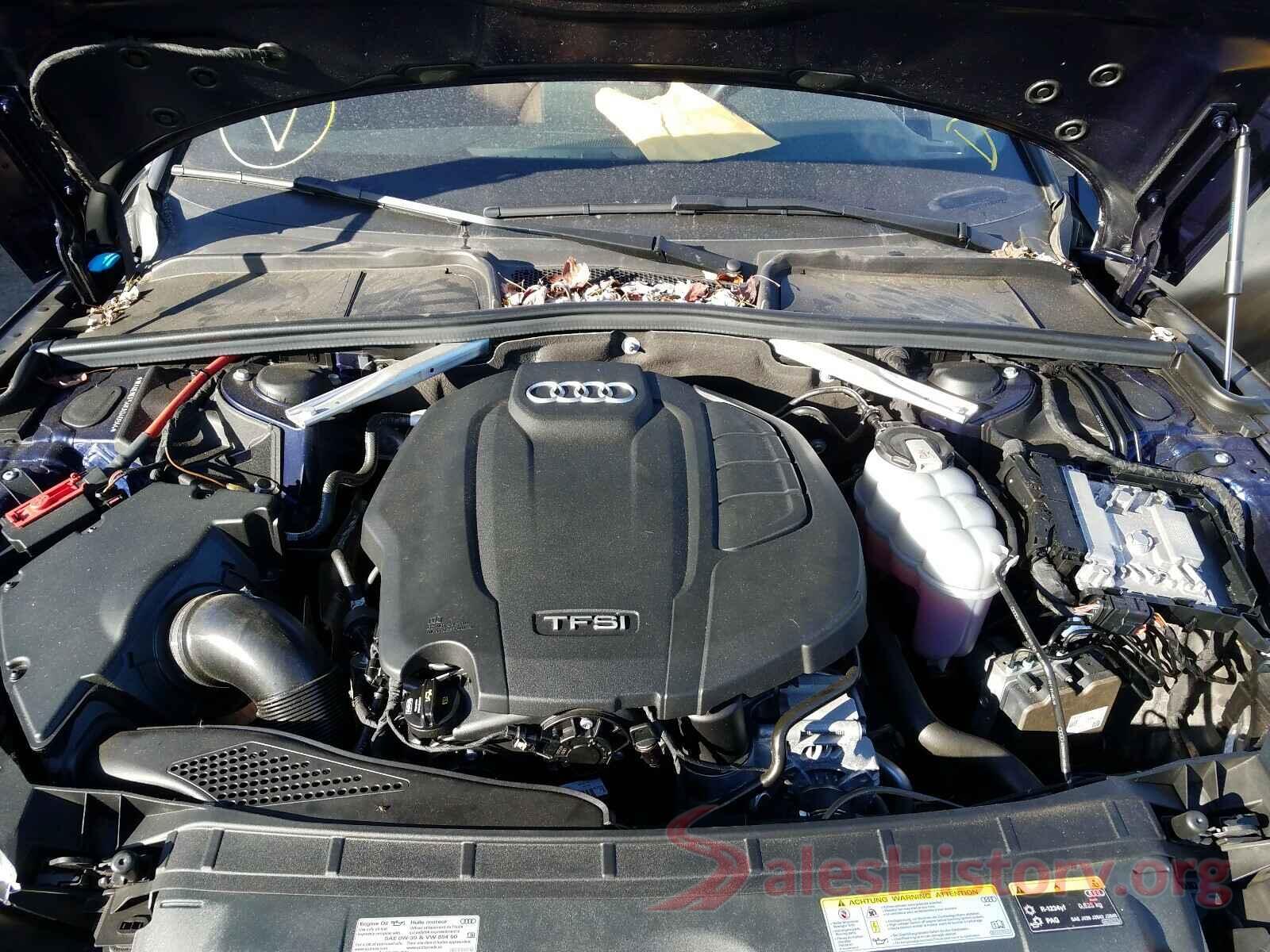 WAUENCF54KA040944 2019 AUDI A5