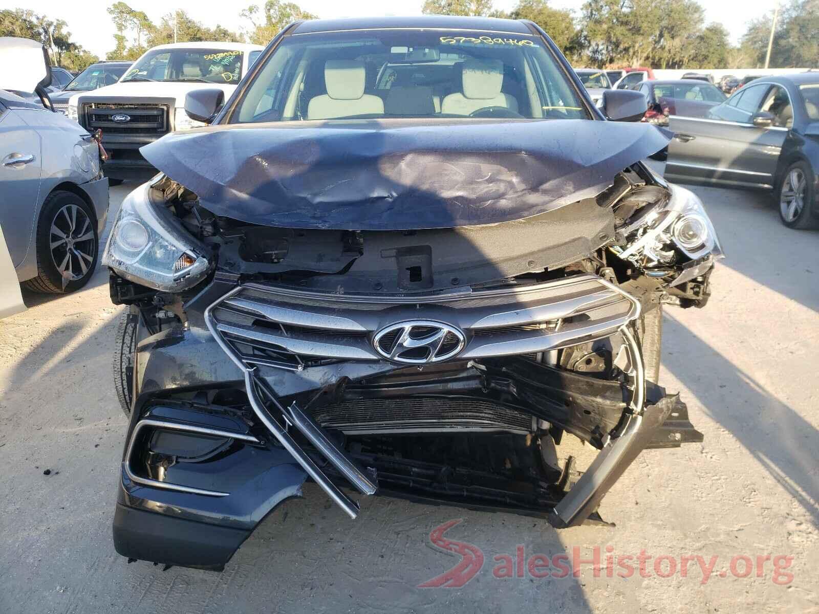 5XYZT3LB9HG404496 2017 HYUNDAI SANTA FE