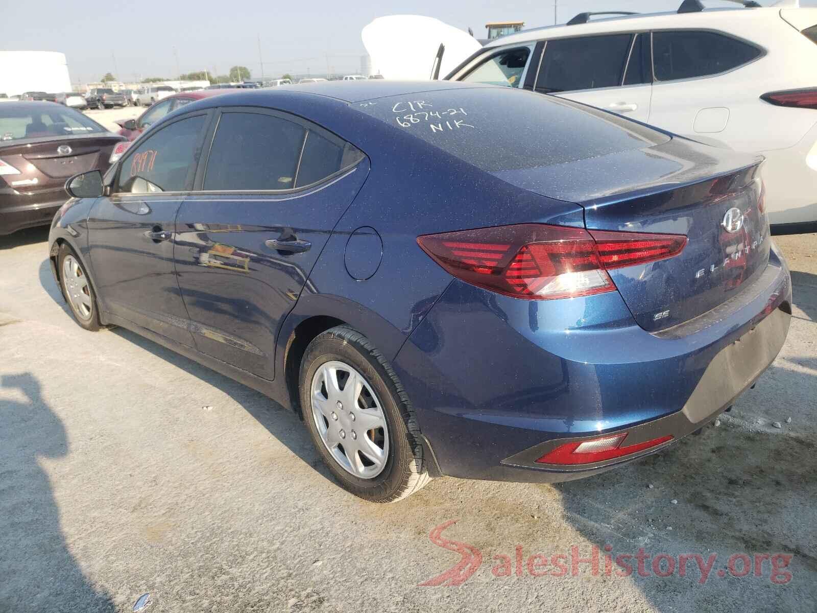 5NPD74LF3KH488418 2019 HYUNDAI ELANTRA