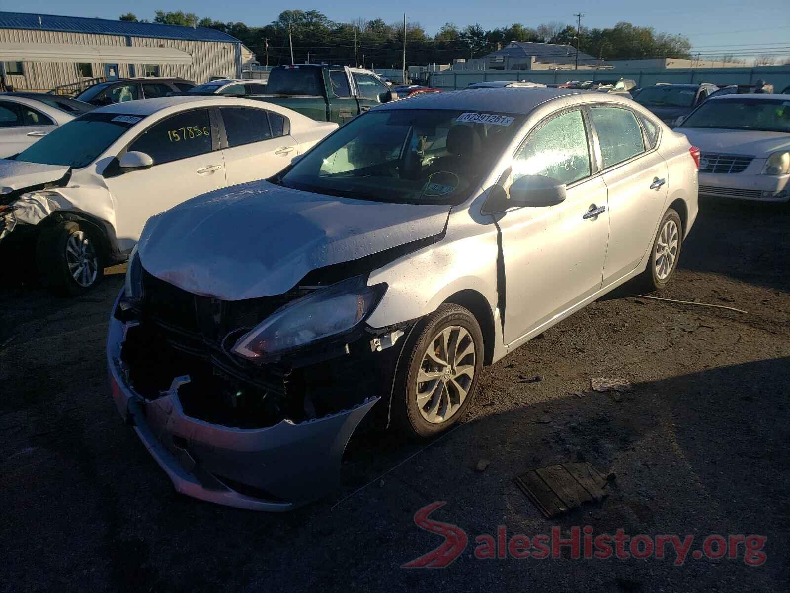 3N1AB7AP4KY318542 2019 NISSAN SENTRA