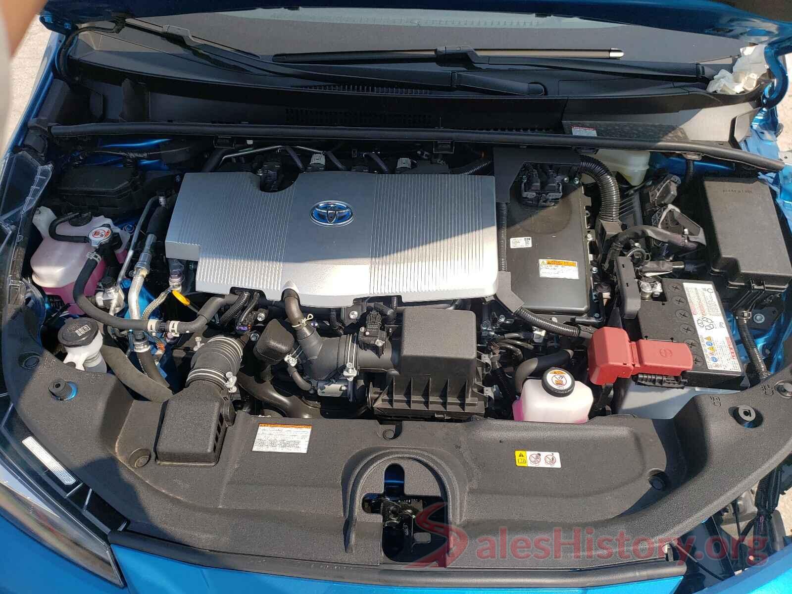 JTDKAMFU5M3140184 2021 TOYOTA PRIUS