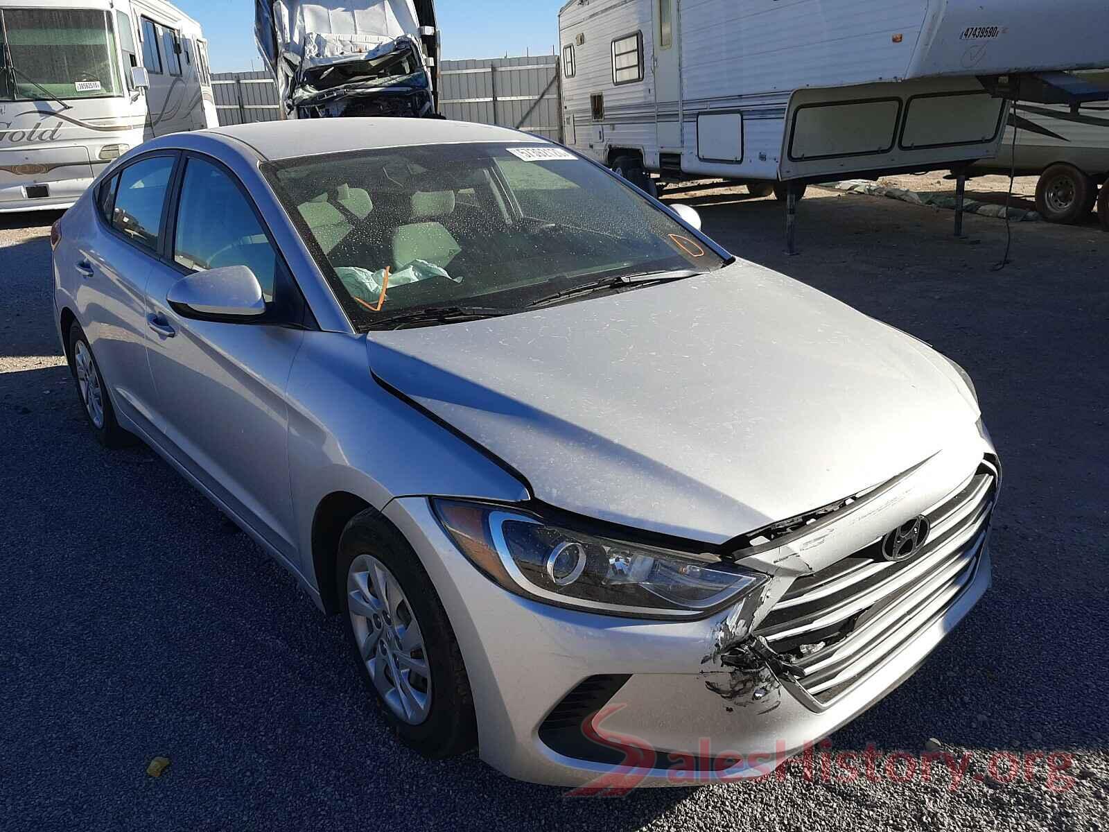 KMHD74LF6HU081039 2017 HYUNDAI ELANTRA