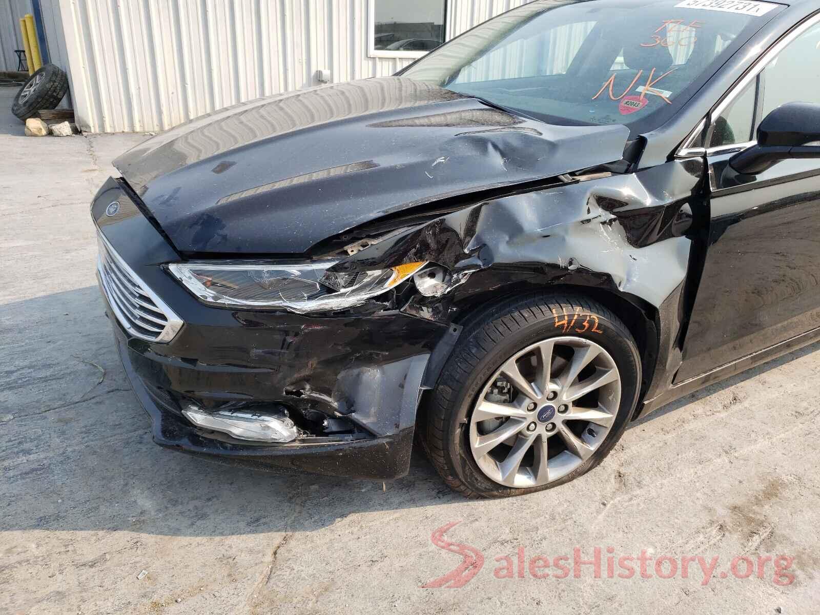 3FA6P0HDXHR341355 2017 FORD FUSION